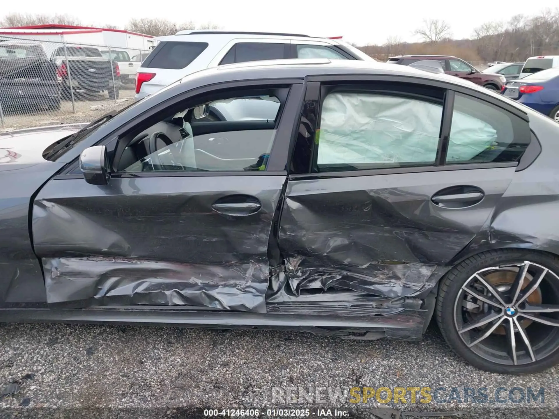 6 Photograph of a damaged car WBA5R7C54KFH24284 BMW 330I 2019