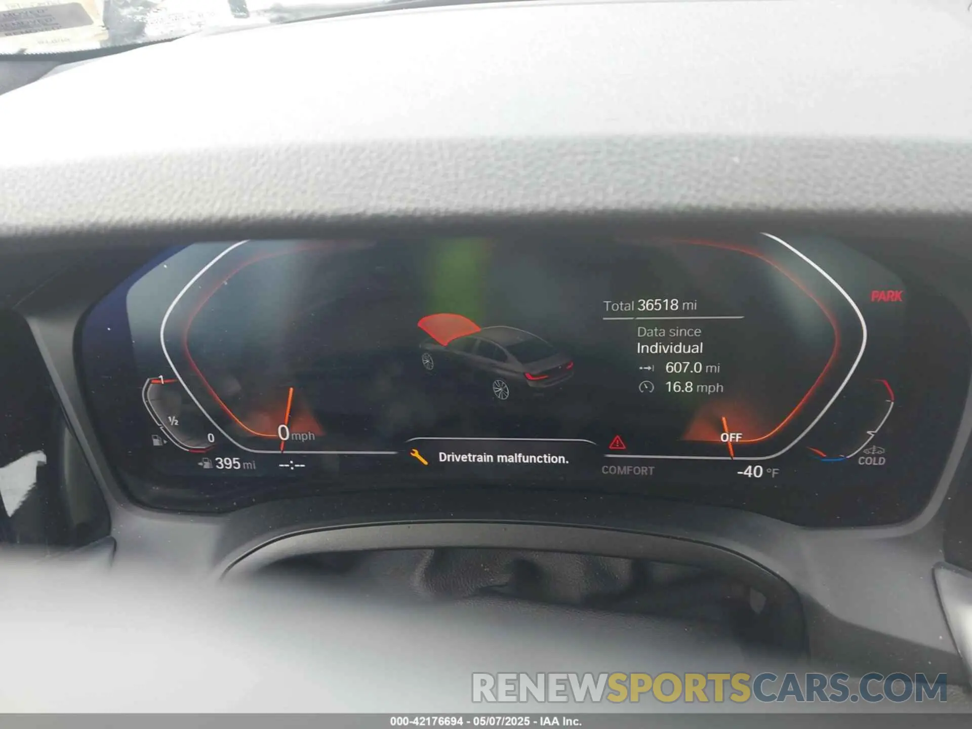 7 Photograph of a damaged car WBA5R7C56KFH24206 BMW 330I 2019