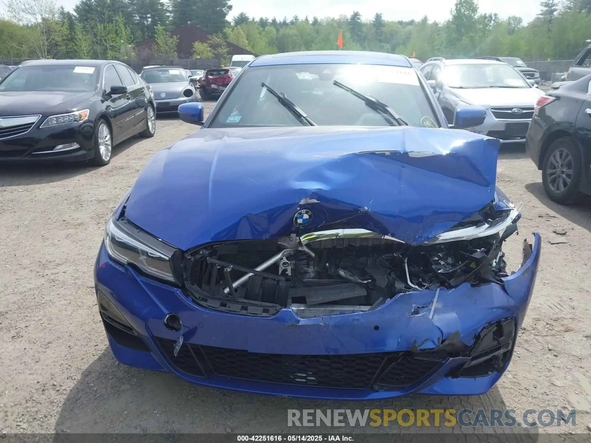 12 Photograph of a damaged car WBA5R7C57KAJ81832 BMW 330I 2019