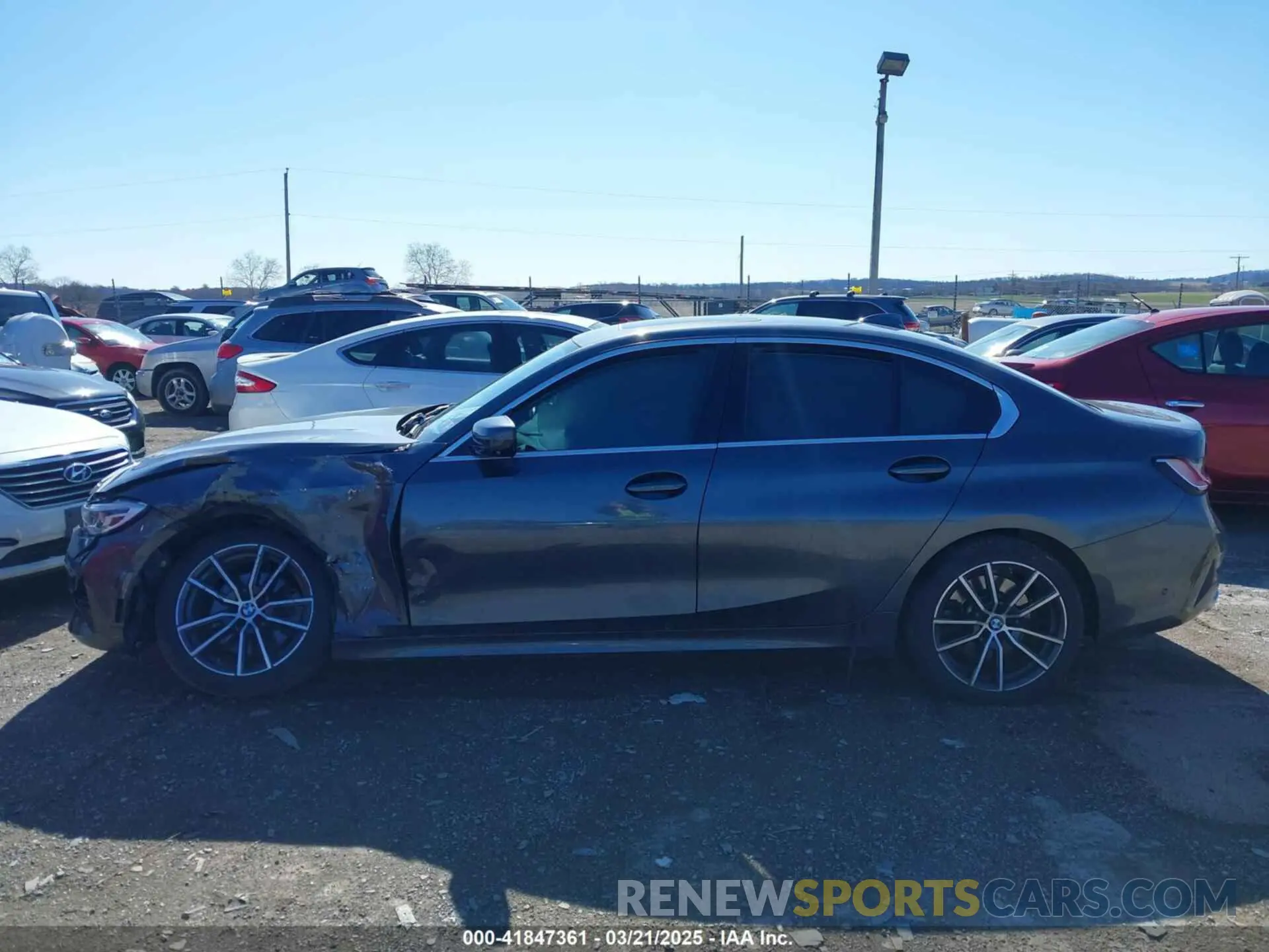 14 Photograph of a damaged car WBA5R7C5XKAE83067 BMW 330I 2019