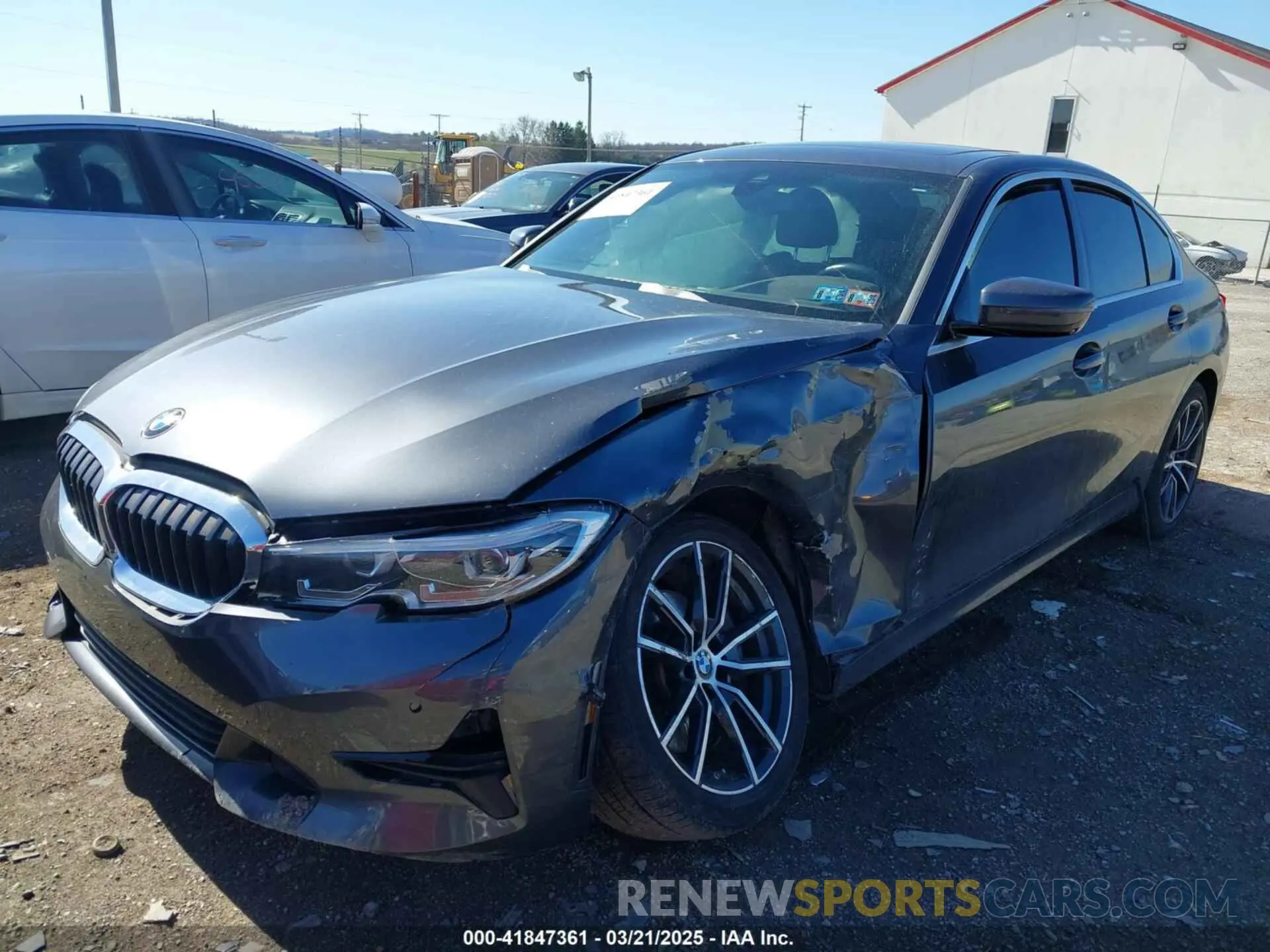 2 Photograph of a damaged car WBA5R7C5XKAE83067 BMW 330I 2019