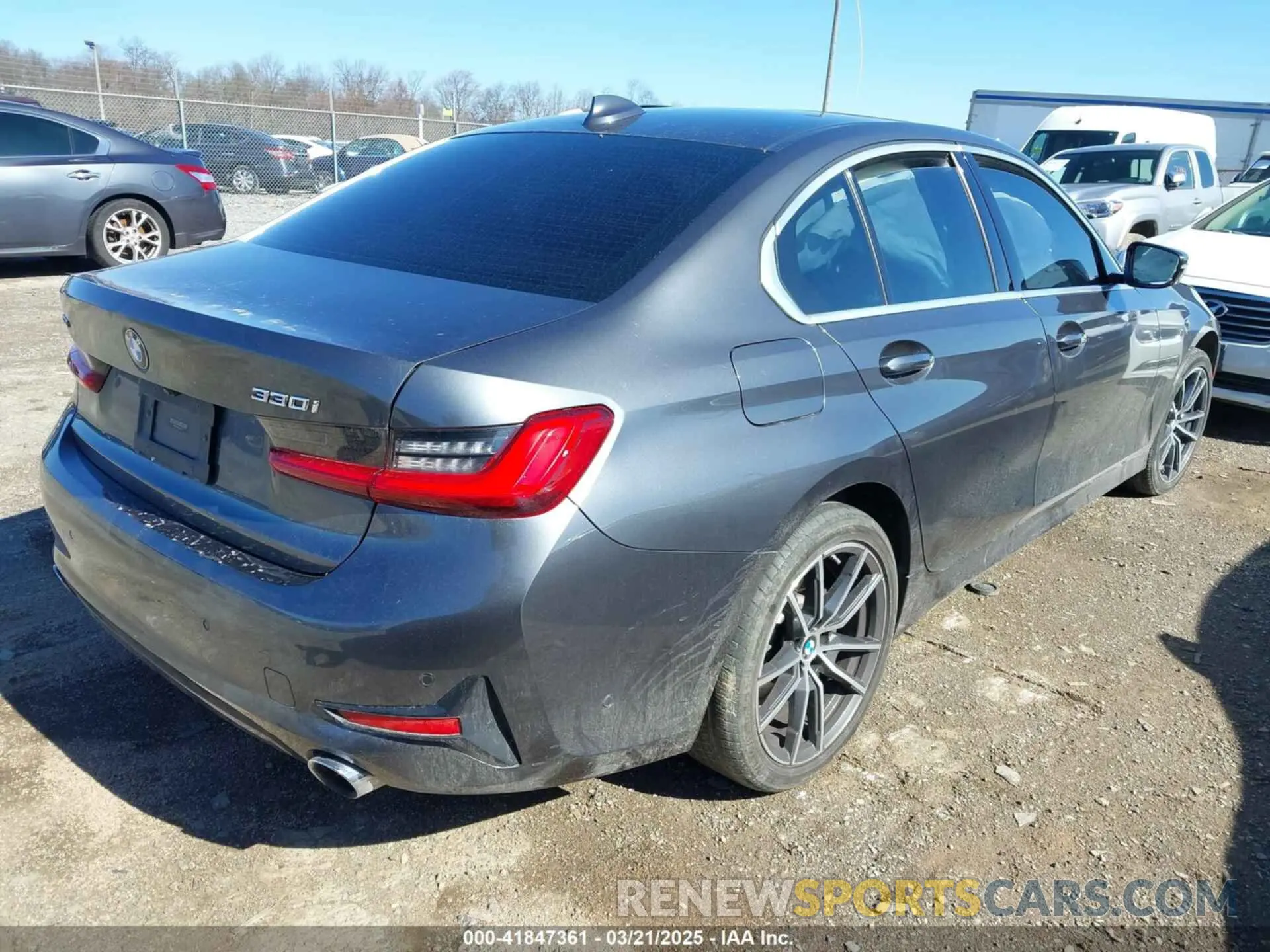 4 Photograph of a damaged car WBA5R7C5XKAE83067 BMW 330I 2019