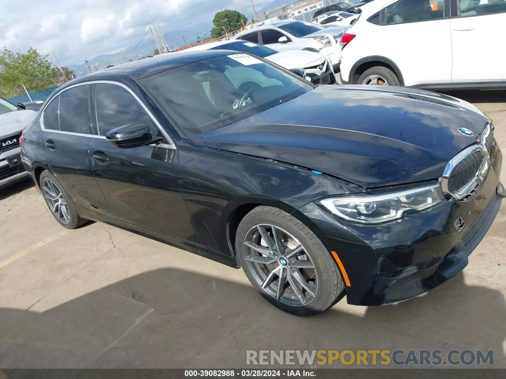 1 Photograph of a damaged car 3MW5R1J00L8B03698 BMW 330I 2020