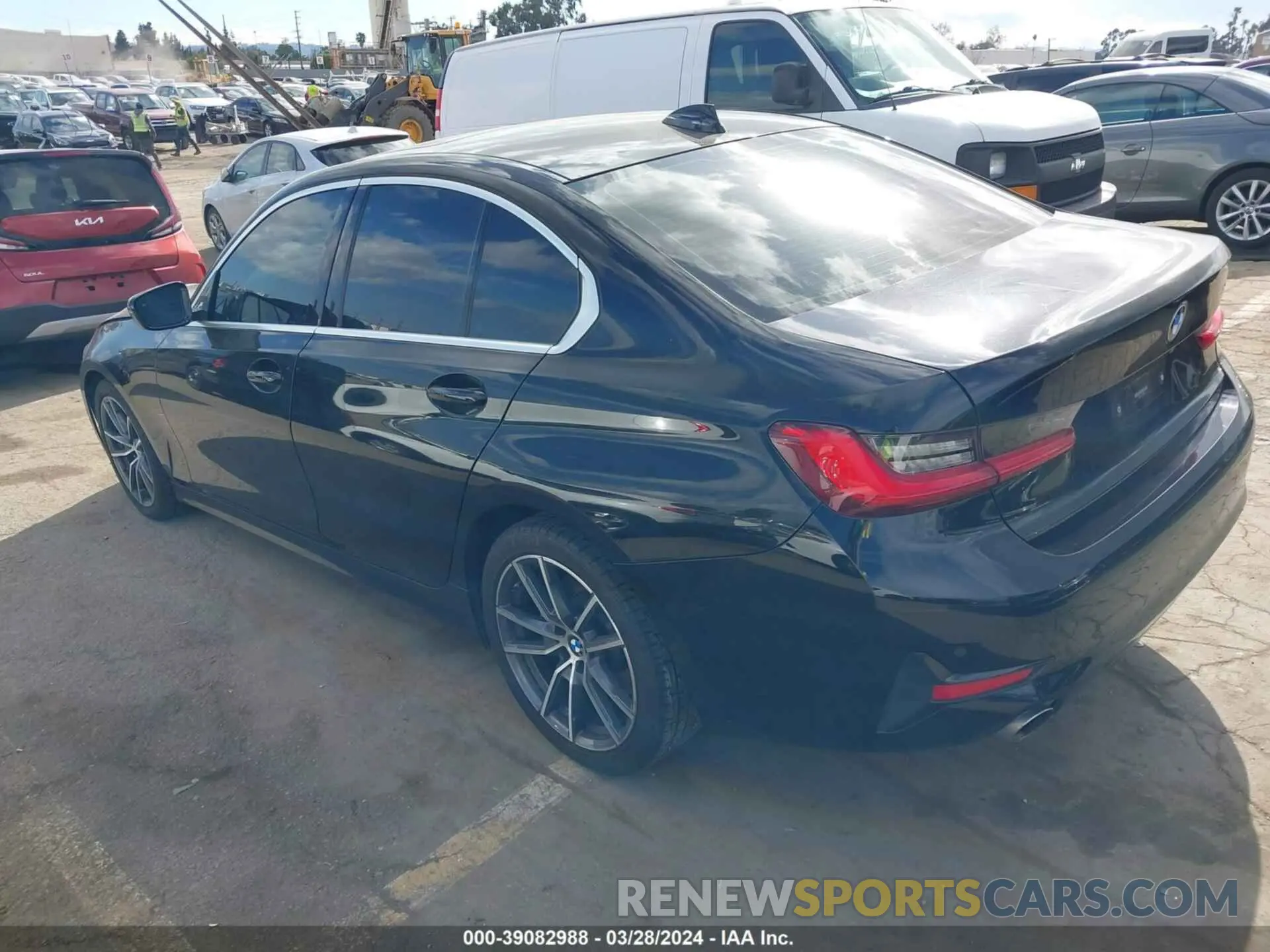 3 Photograph of a damaged car 3MW5R1J00L8B03698 BMW 330I 2020