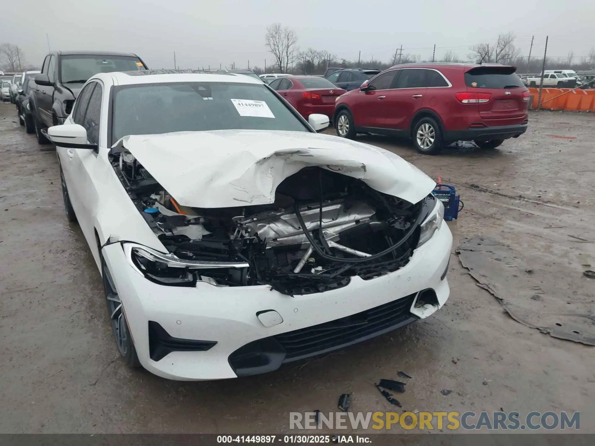 6 Photograph of a damaged car 3MW5R1J01L8B19134 BMW 330I 2020