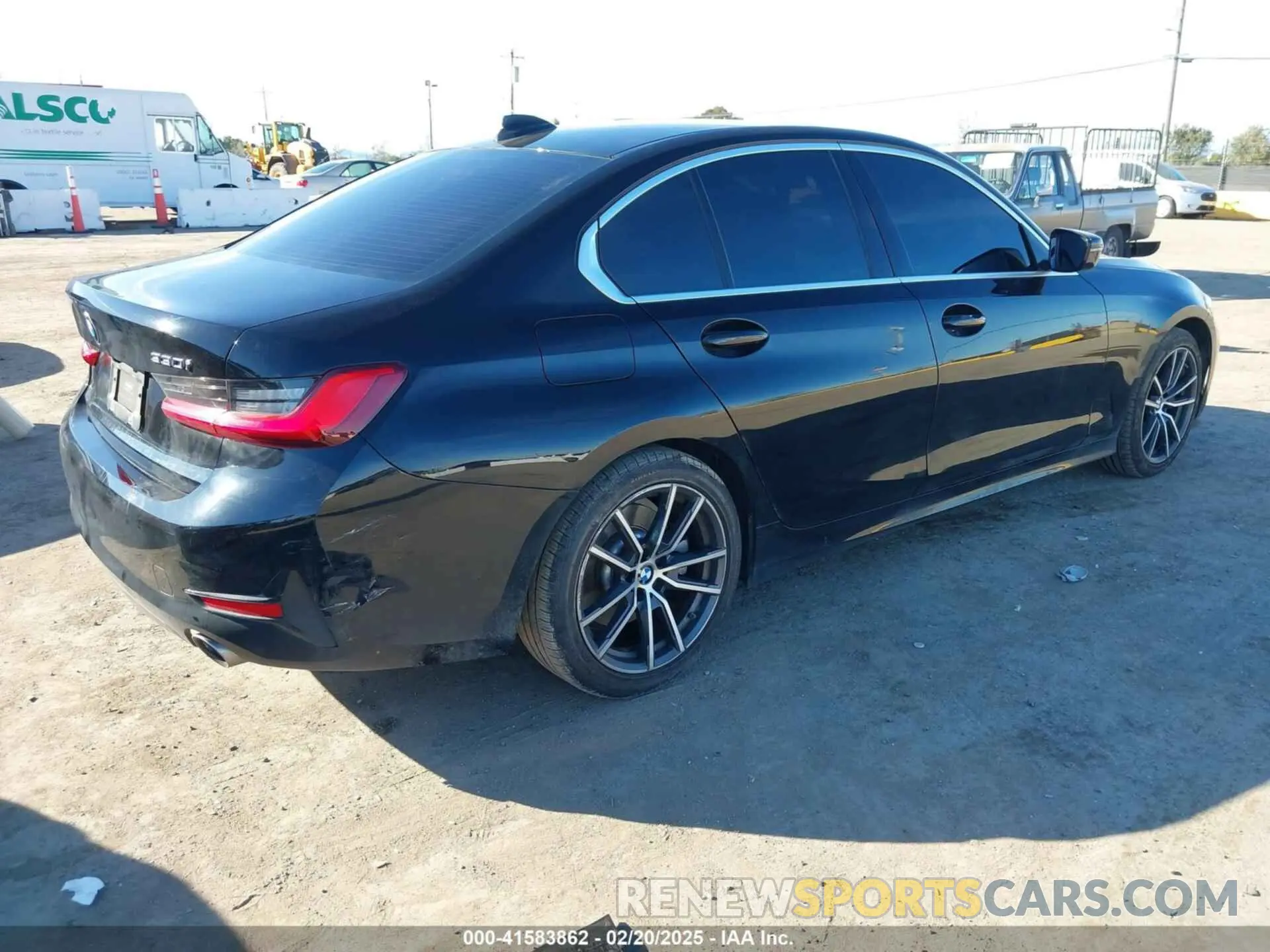 4 Photograph of a damaged car 3MW5R1J01L8B35673 BMW 330I 2020
