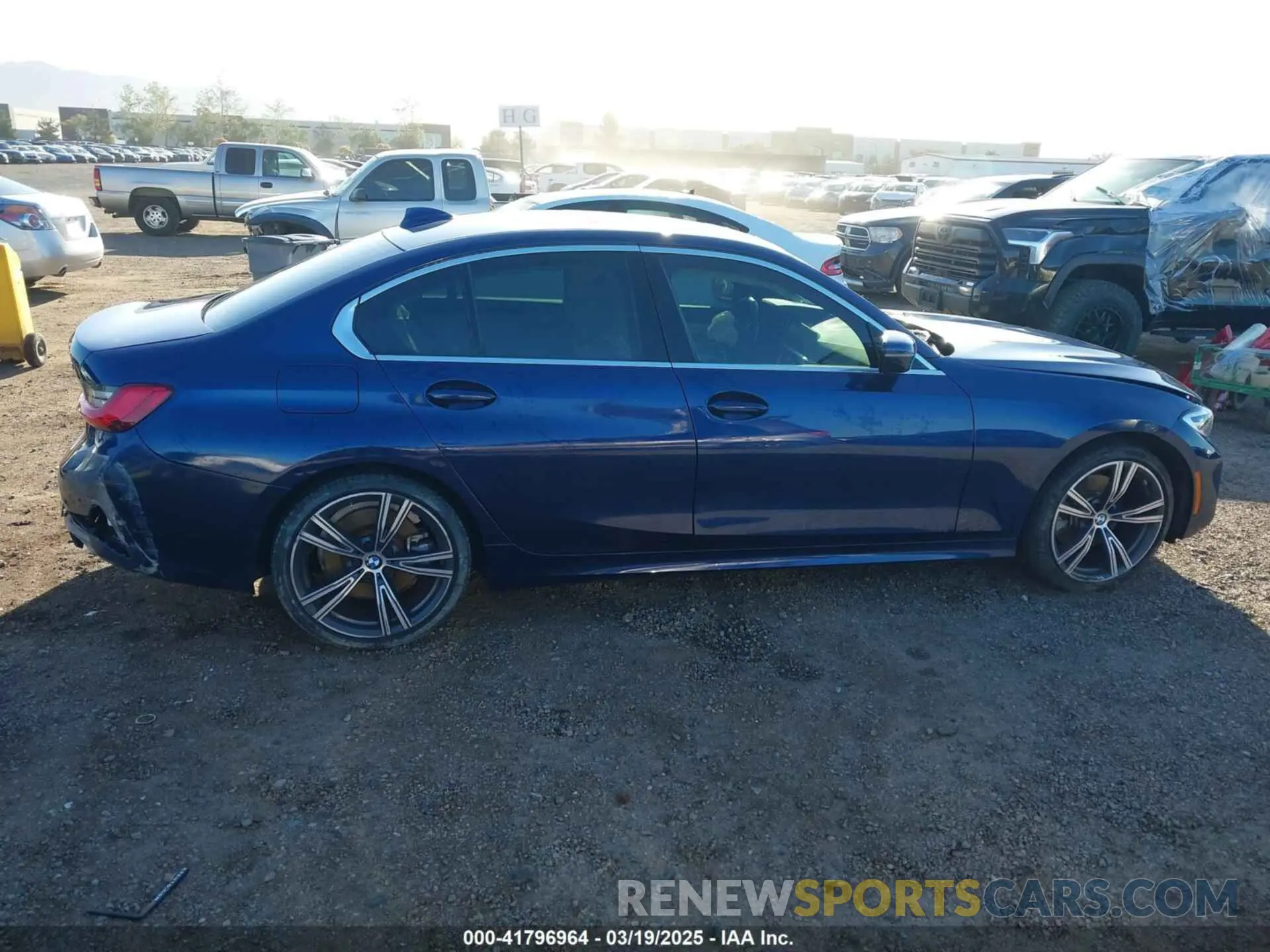 13 Photograph of a damaged car 3MW5R1J02L8B36329 BMW 330I 2020