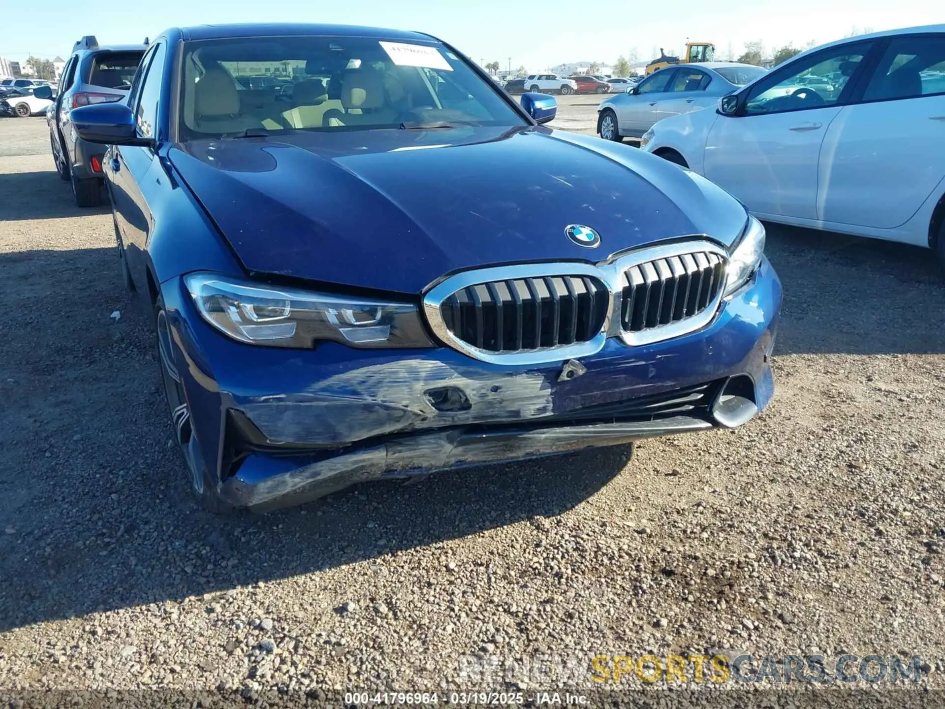 6 Photograph of a damaged car 3MW5R1J02L8B36329 BMW 330I 2020