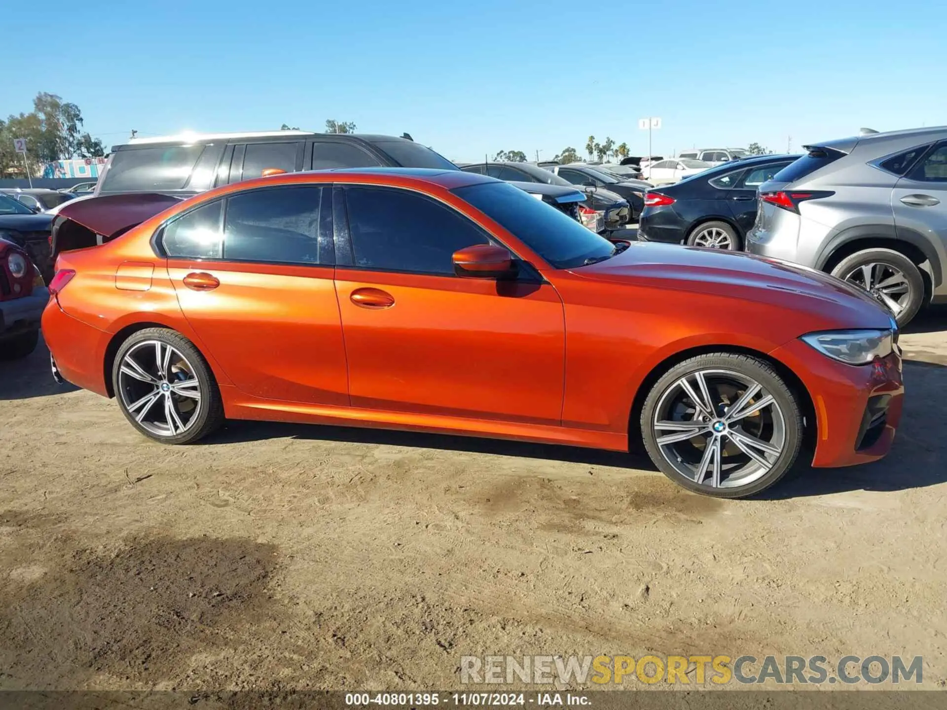 13 Photograph of a damaged car 3MW5R1J02L8B43801 BMW 330I 2020