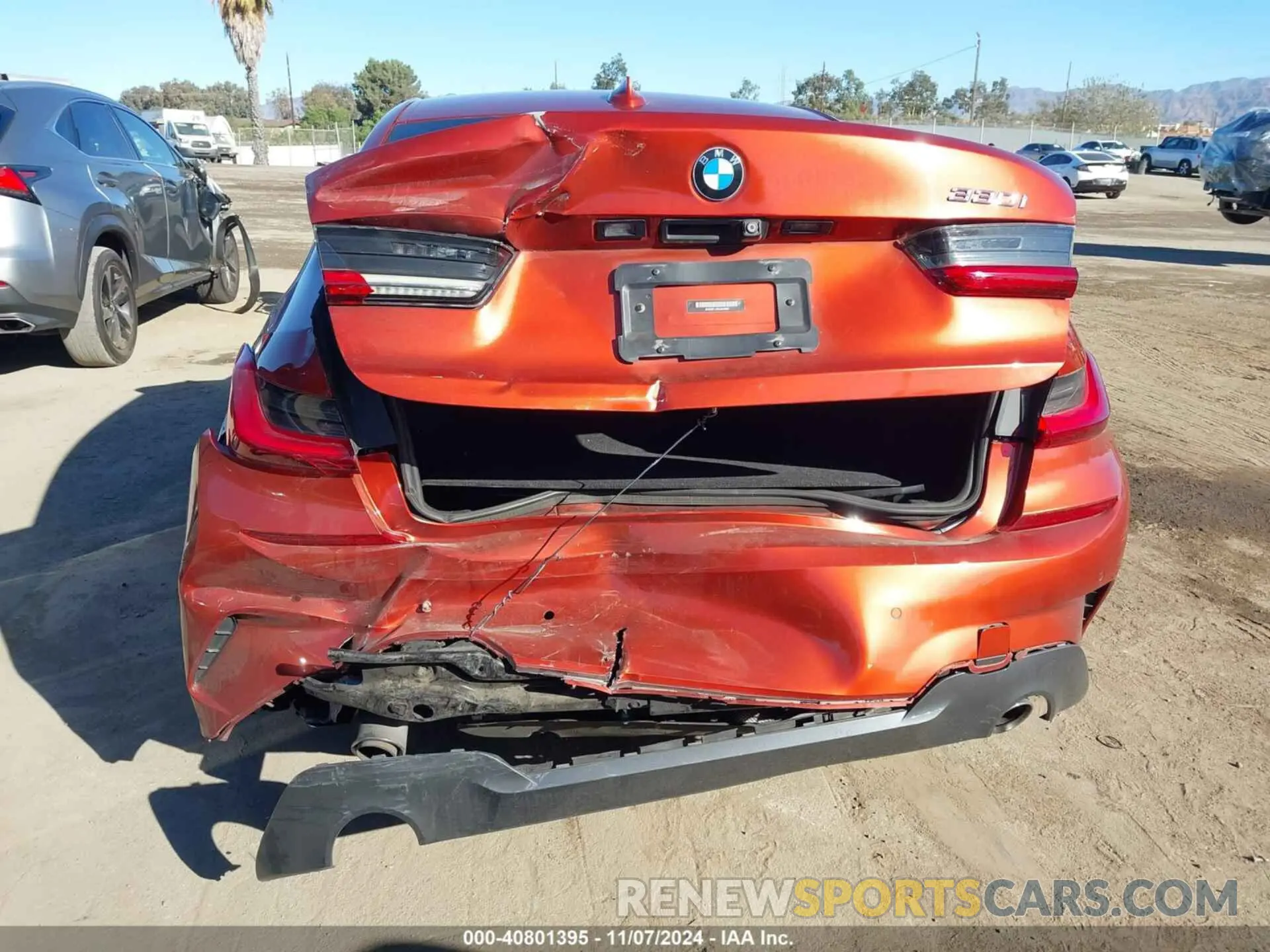 16 Photograph of a damaged car 3MW5R1J02L8B43801 BMW 330I 2020