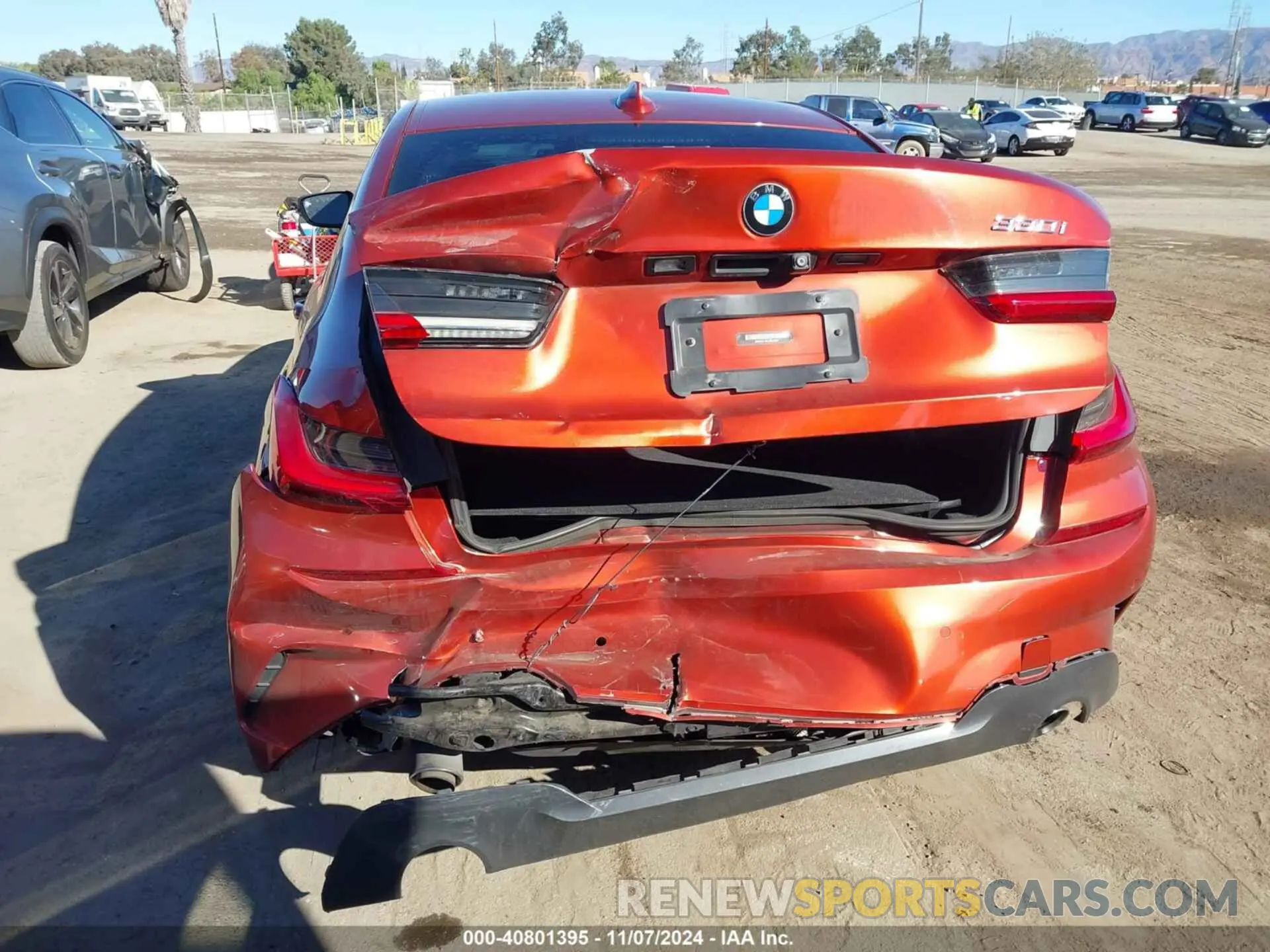 6 Photograph of a damaged car 3MW5R1J02L8B43801 BMW 330I 2020