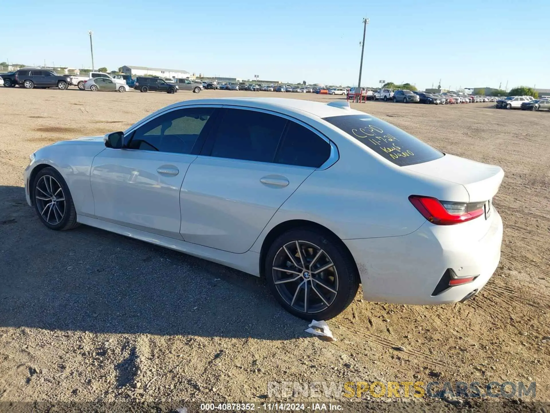 3 Photograph of a damaged car 3MW5R1J02L8B46777 BMW 330I 2020