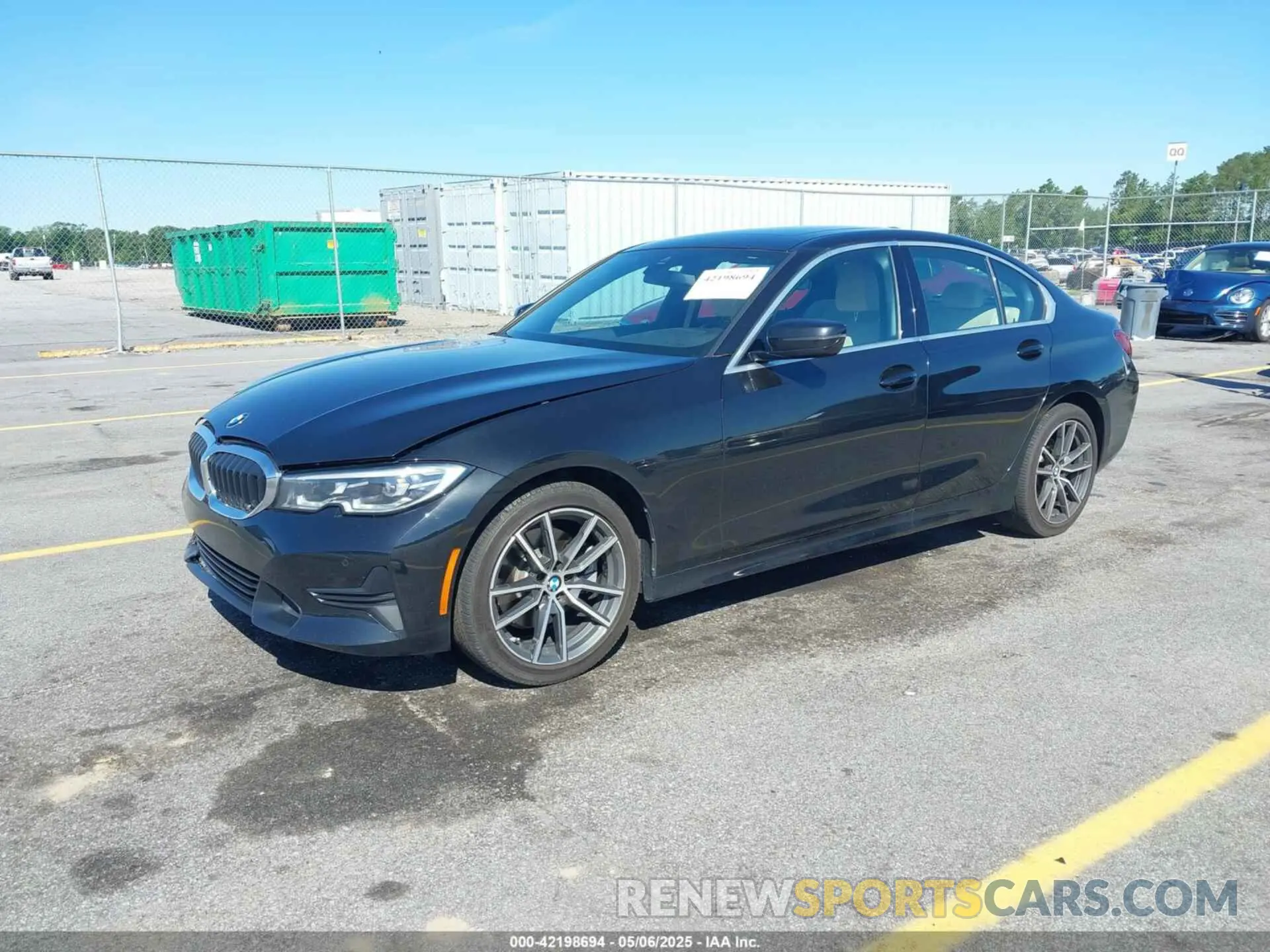 2 Photograph of a damaged car 3MW5R1J04L8B09942 BMW 330I 2020