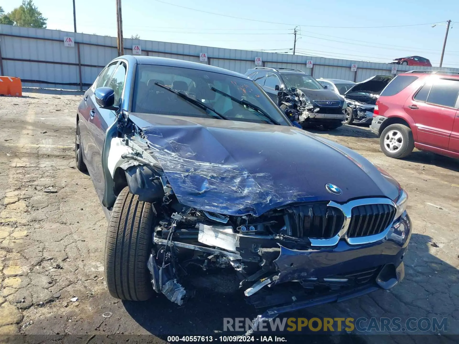 6 Photograph of a damaged car 3MW5R1J04L8B42875 BMW 330I 2020