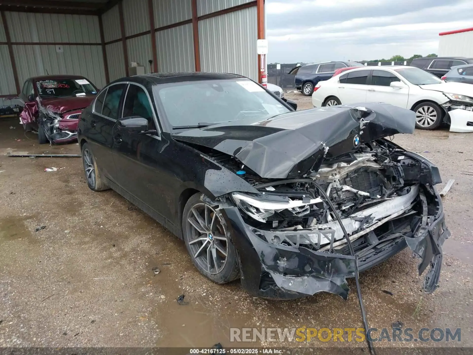 1 Photograph of a damaged car 3MW5R1J06L8B46331 BMW 330I 2020