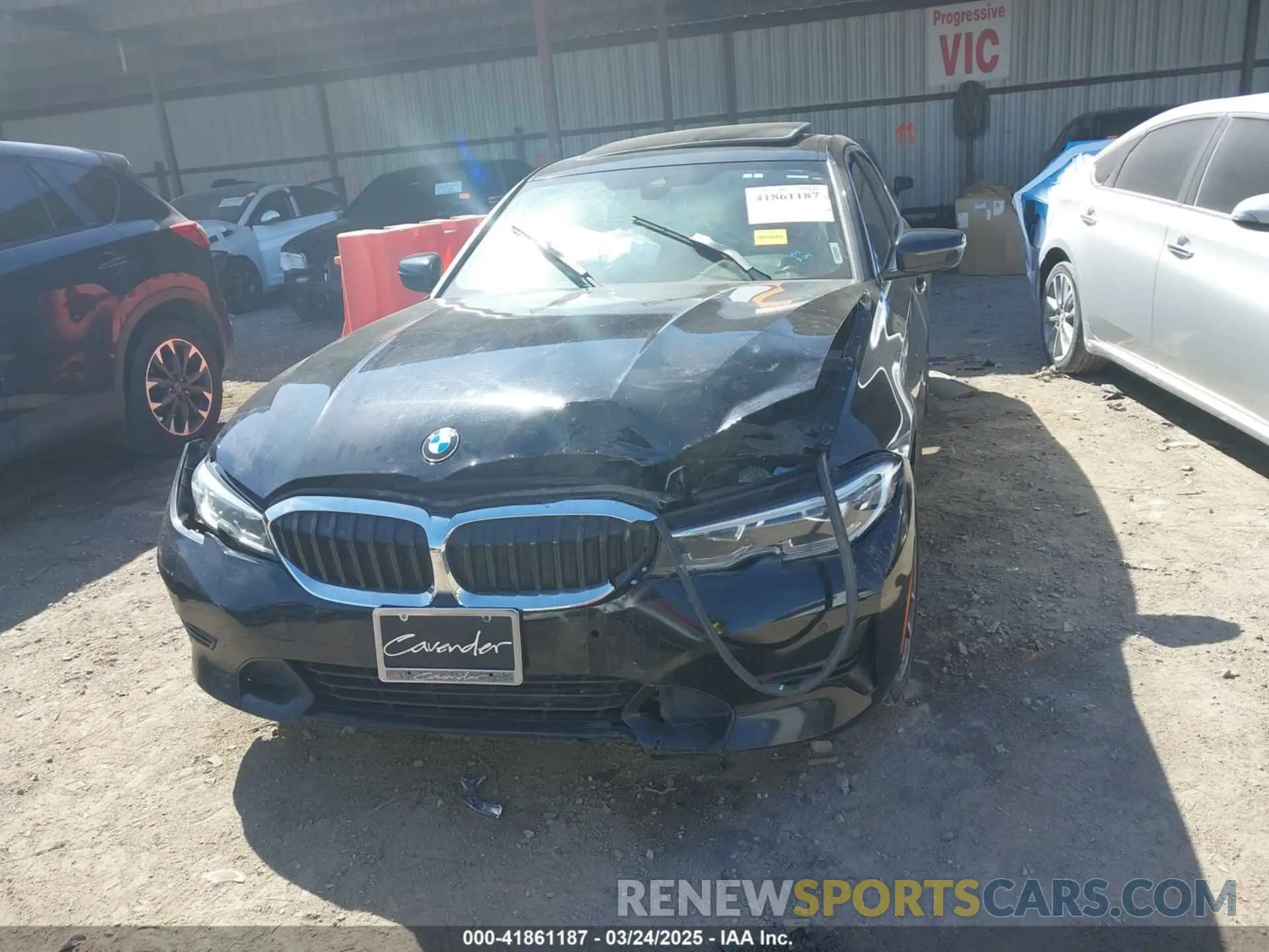 11 Photograph of a damaged car 3MW5R1J07L8B24127 BMW 330I 2020