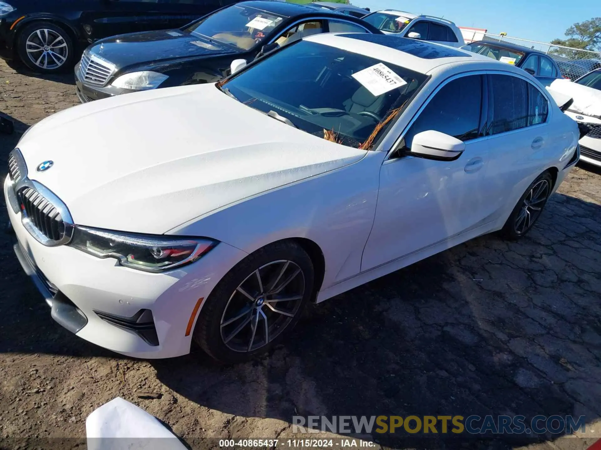 2 Photograph of a damaged car 3MW5R1J08L8B08826 BMW 330I 2020