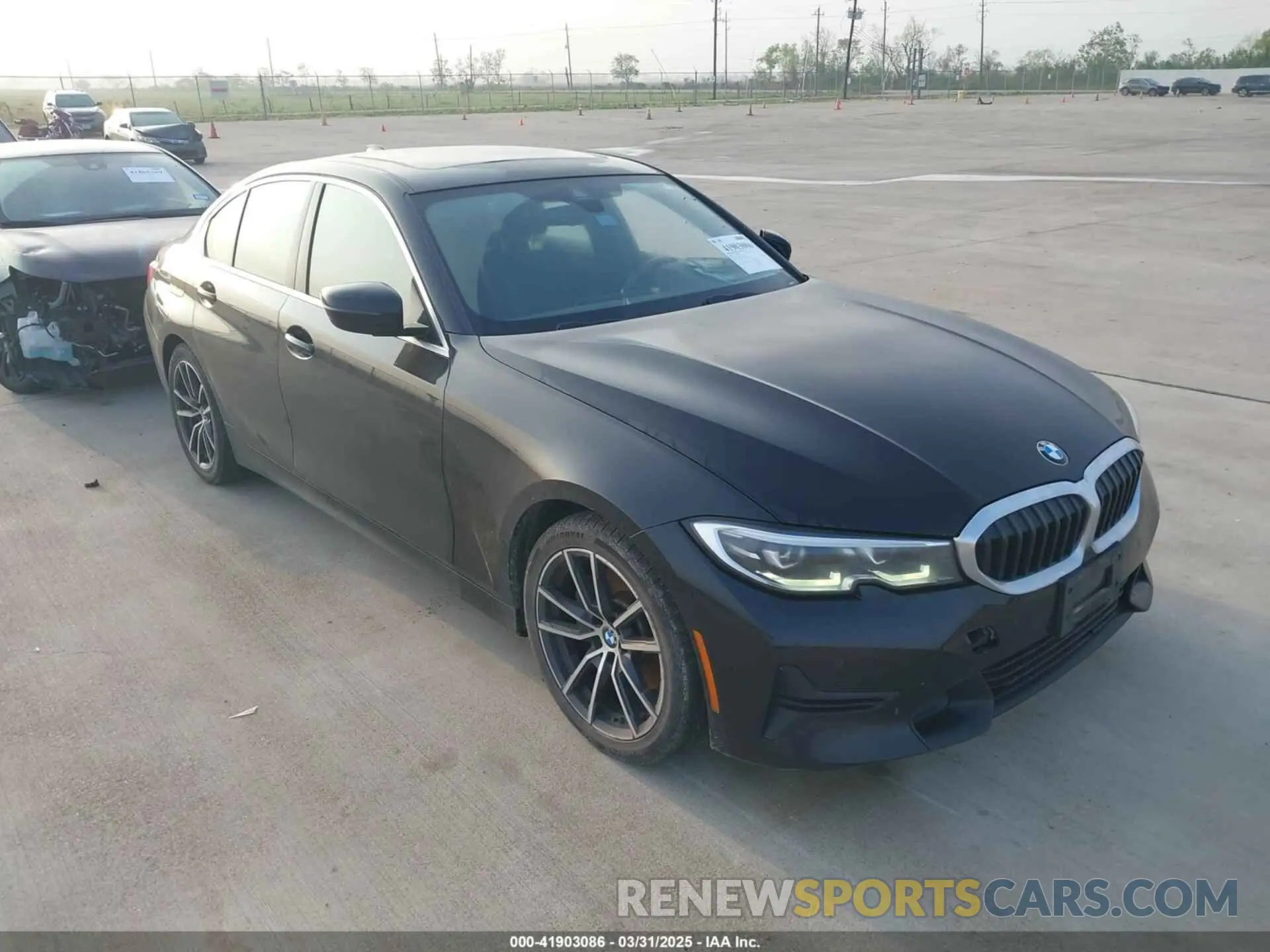 1 Фотография поврежденного автомобиля 3MW5R1J09L8B23318 BMW 330I 2020