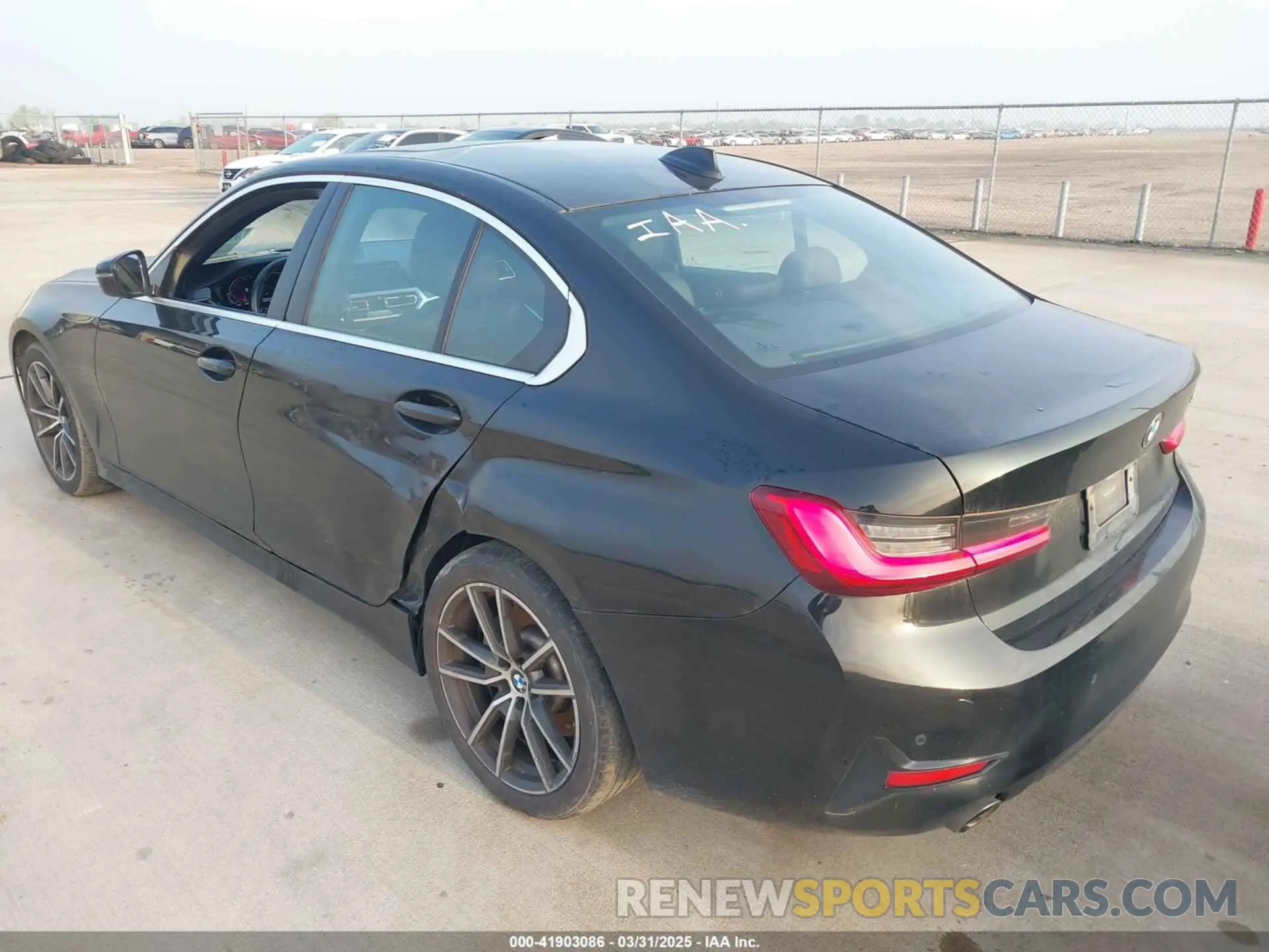 6 Фотография поврежденного автомобиля 3MW5R1J09L8B23318 BMW 330I 2020
