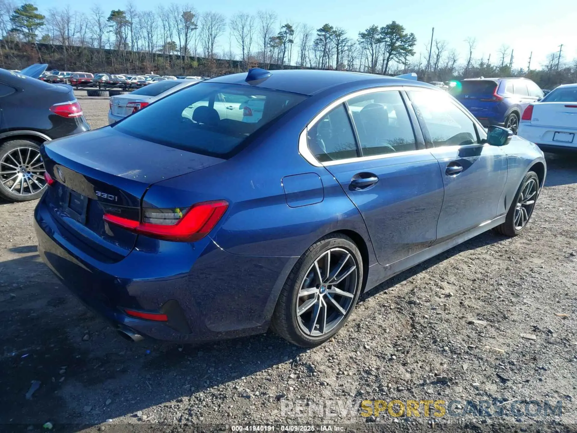 4 Photograph of a damaged car 3MW5R7J00L8B32413 BMW 330I 2020