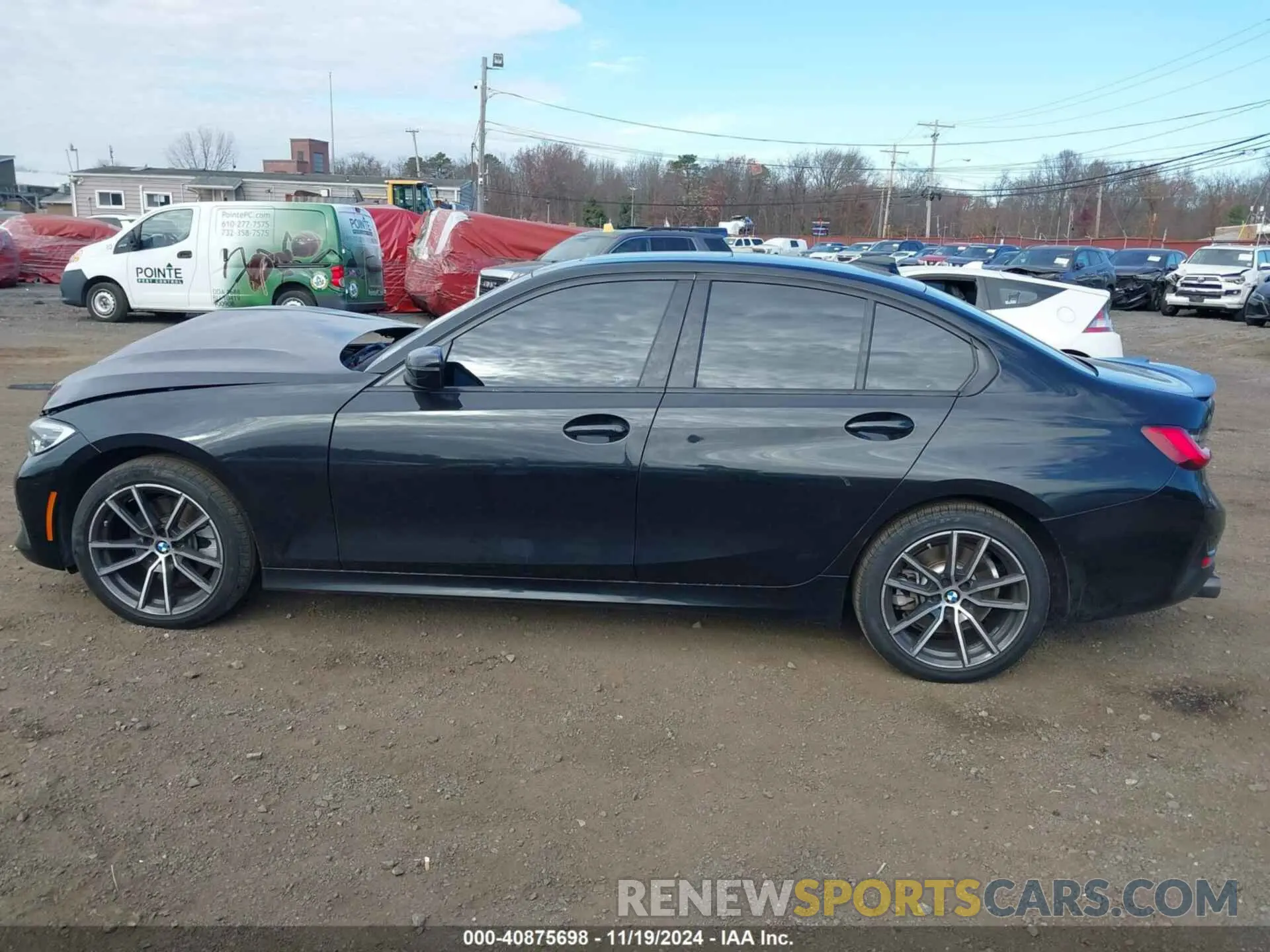 14 Фотография поврежденного автомобиля 3MW5R7J07L8B46132 BMW 330I 2020