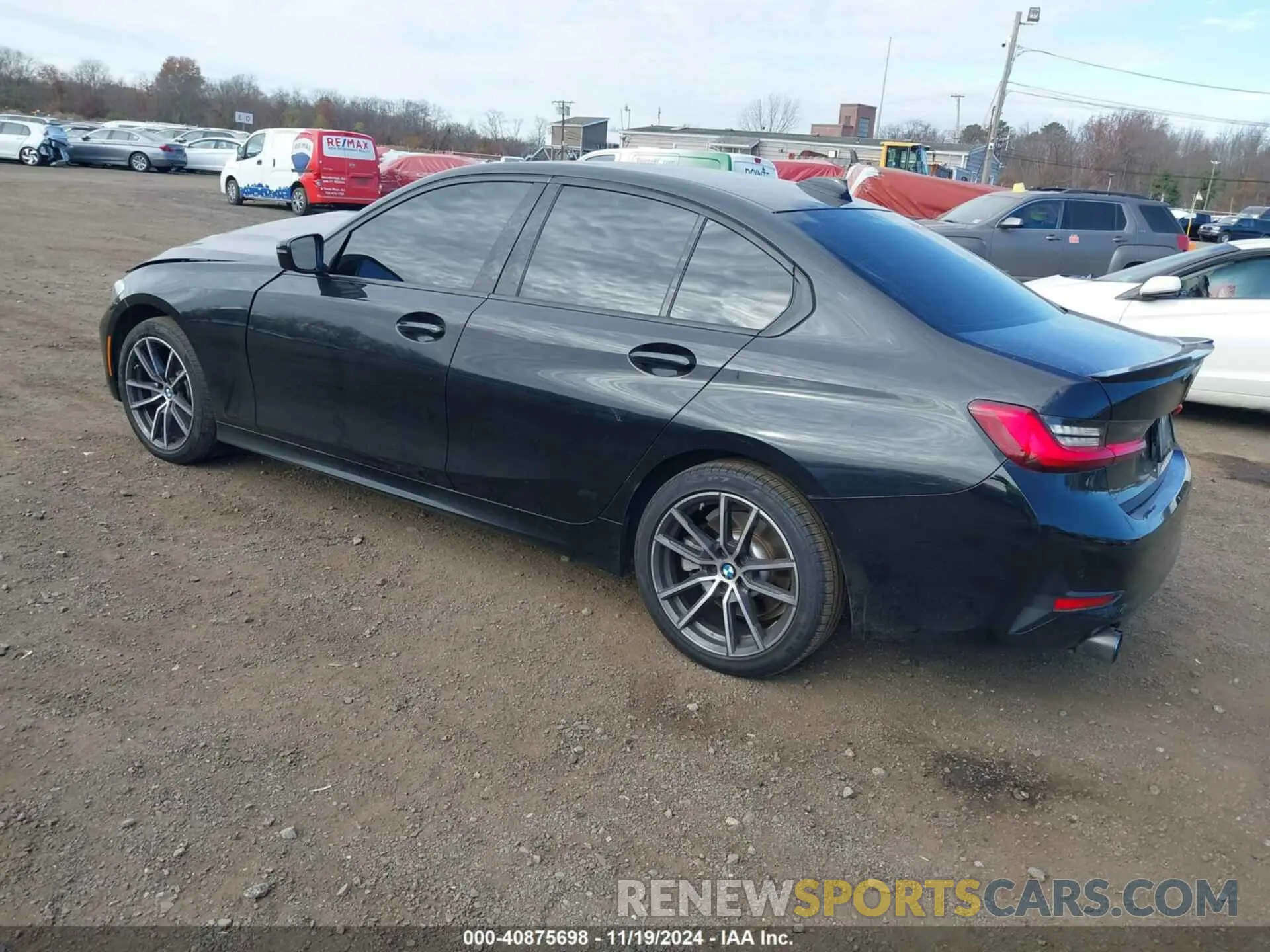 3 Фотография поврежденного автомобиля 3MW5R7J07L8B46132 BMW 330I 2020