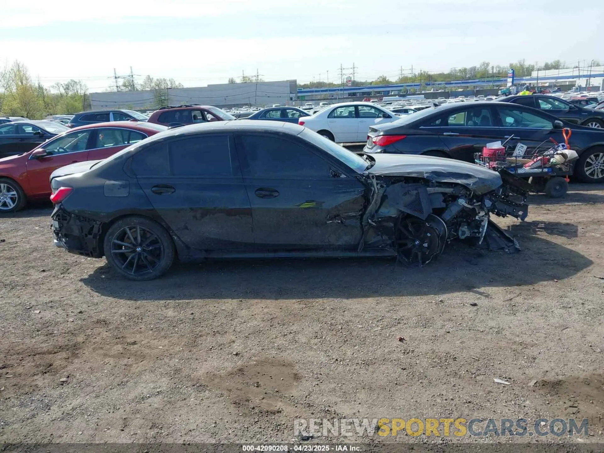 13 Photograph of a damaged car 3MW5R7J08L8B05749 BMW 330I 2020