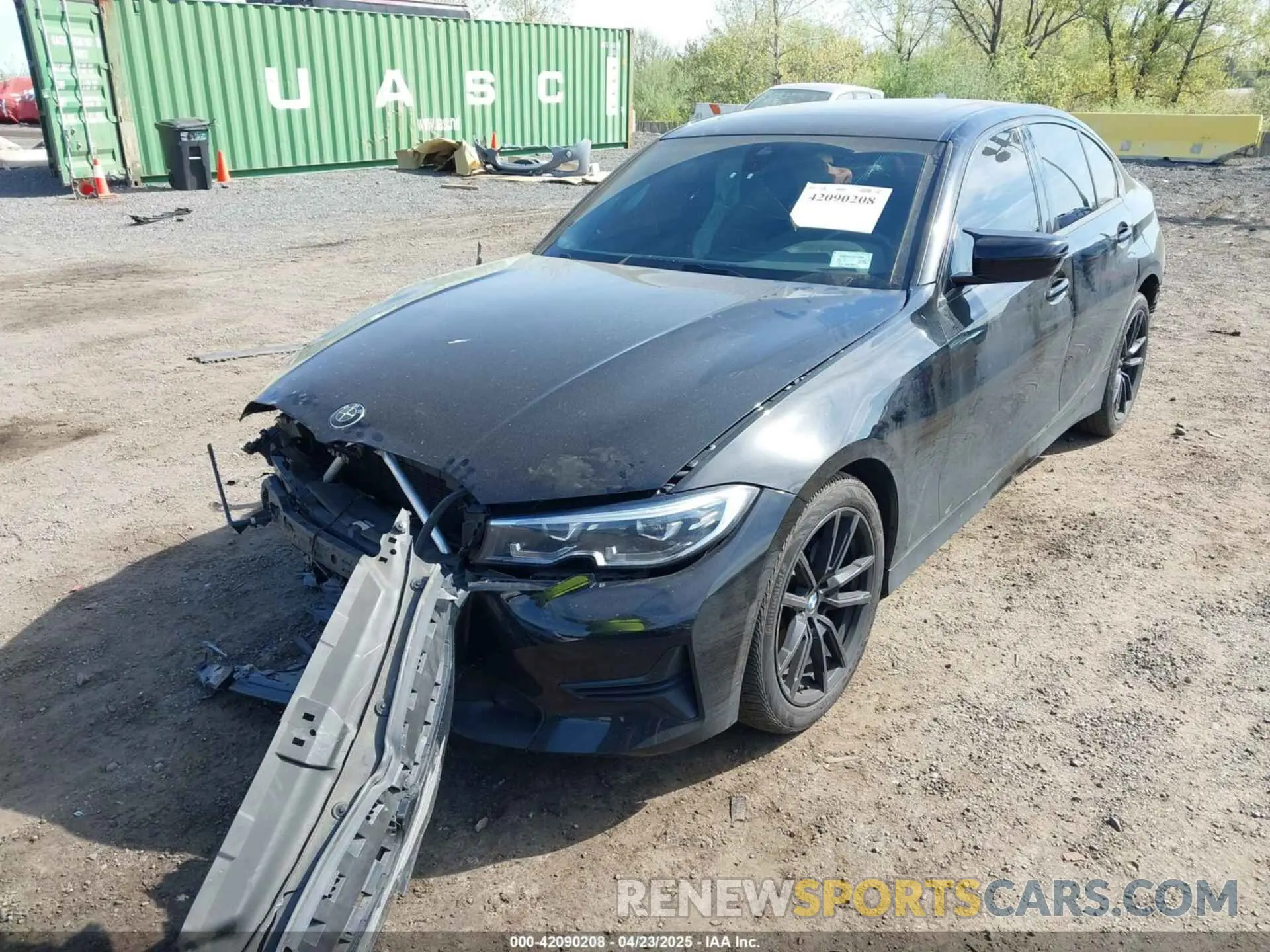 2 Photograph of a damaged car 3MW5R7J08L8B05749 BMW 330I 2020