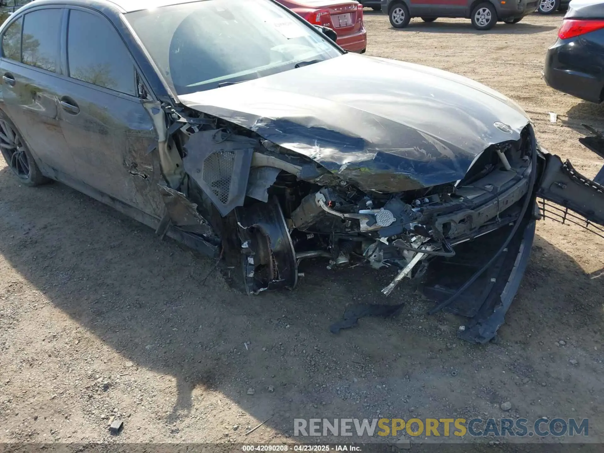 6 Photograph of a damaged car 3MW5R7J08L8B05749 BMW 330I 2020