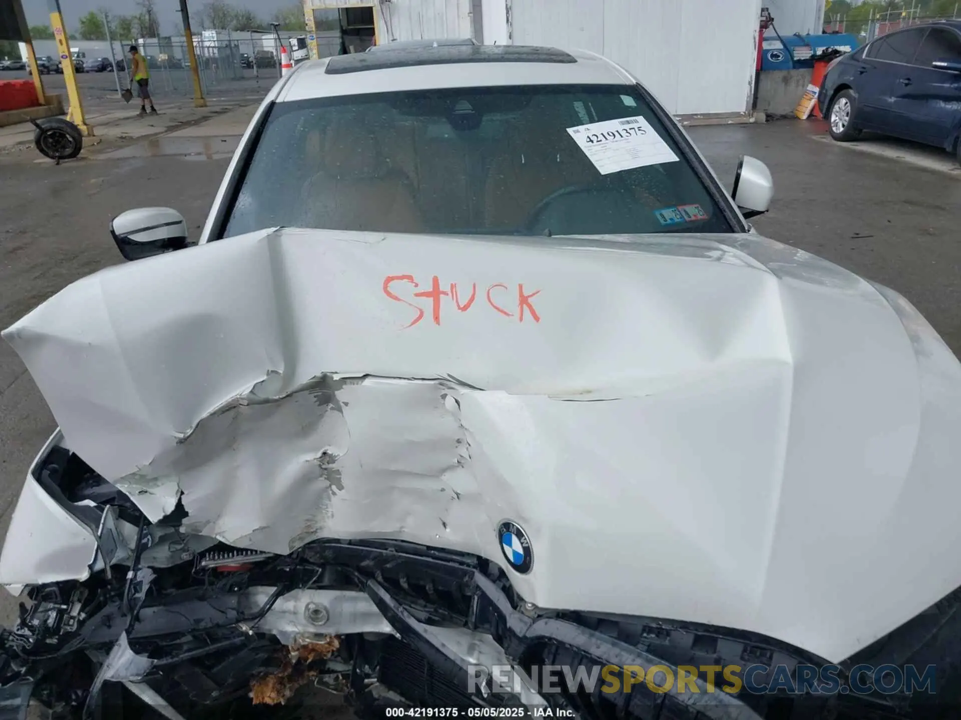 10 Фотография поврежденного автомобиля 3MW5R7J09L8B30823 BMW 330I 2020