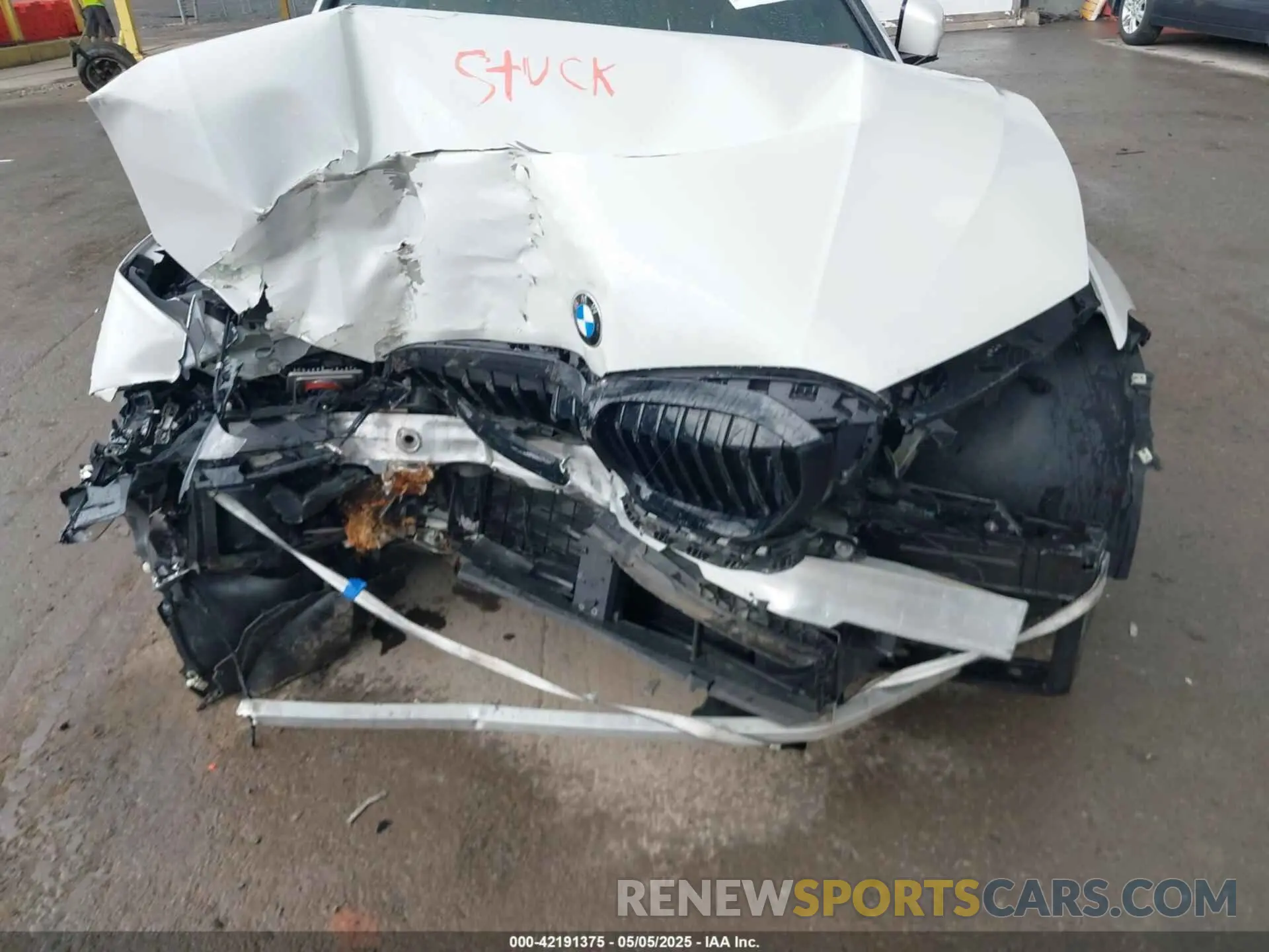 6 Фотография поврежденного автомобиля 3MW5R7J09L8B30823 BMW 330I 2020