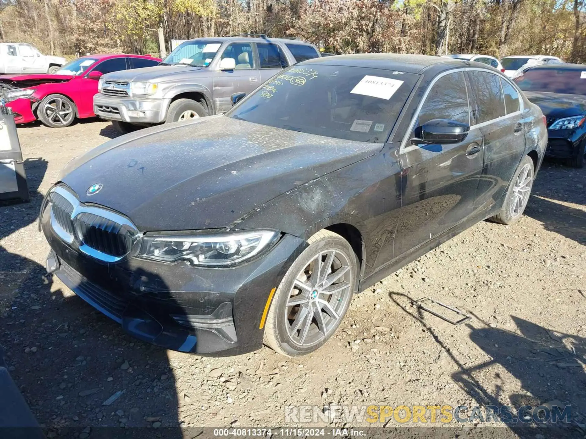 2 Photograph of a damaged car 3MW5R7J0XL8B28398 BMW 330I 2020