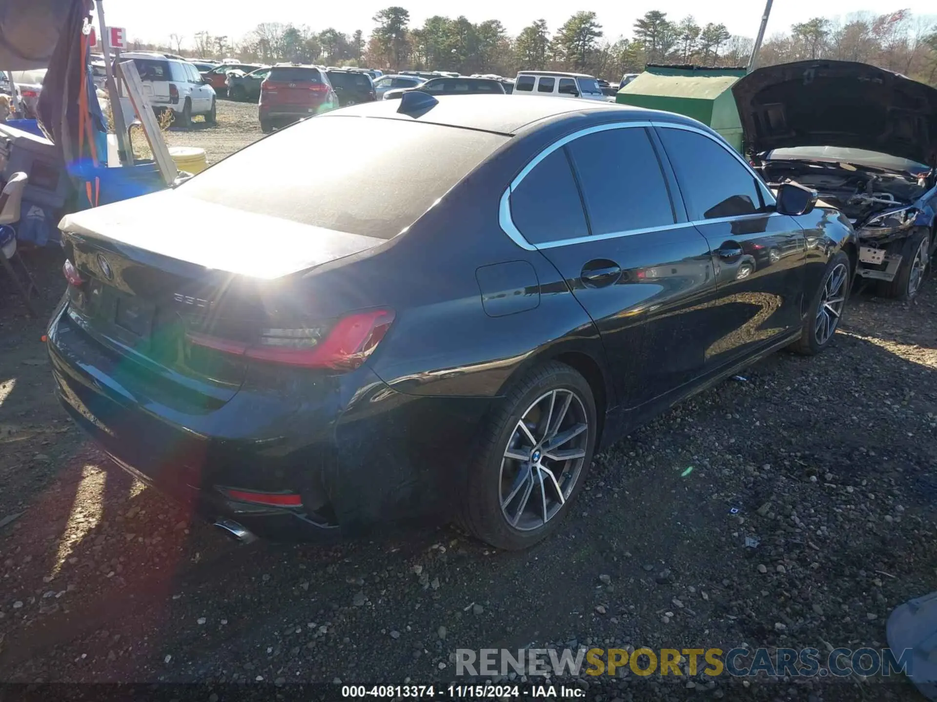 4 Photograph of a damaged car 3MW5R7J0XL8B28398 BMW 330I 2020
