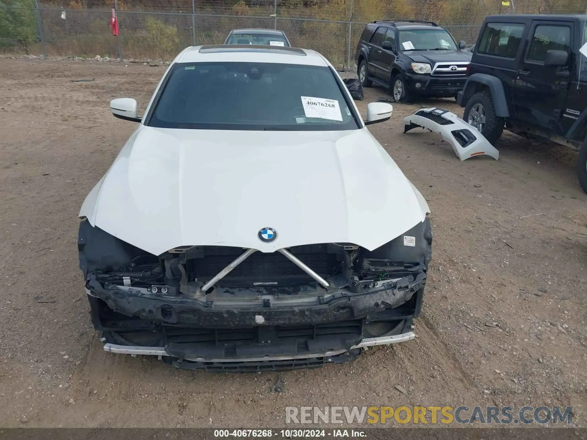 13 Photograph of a damaged car 3MW5R7J0XL8B41460 BMW 330I 2020