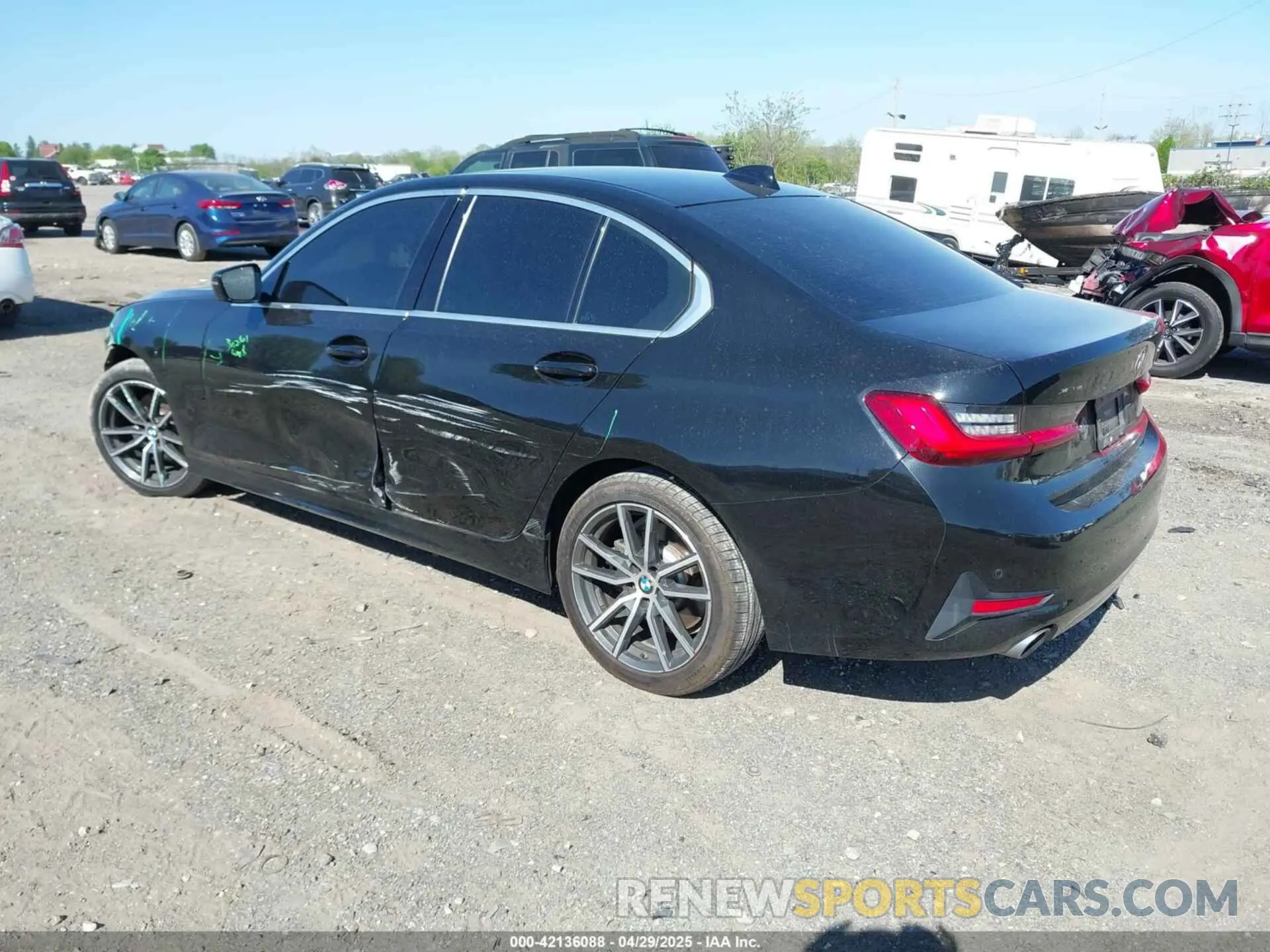 3 Фотография поврежденного автомобиля WBA5R7C01LFH48872 BMW 330I 2020