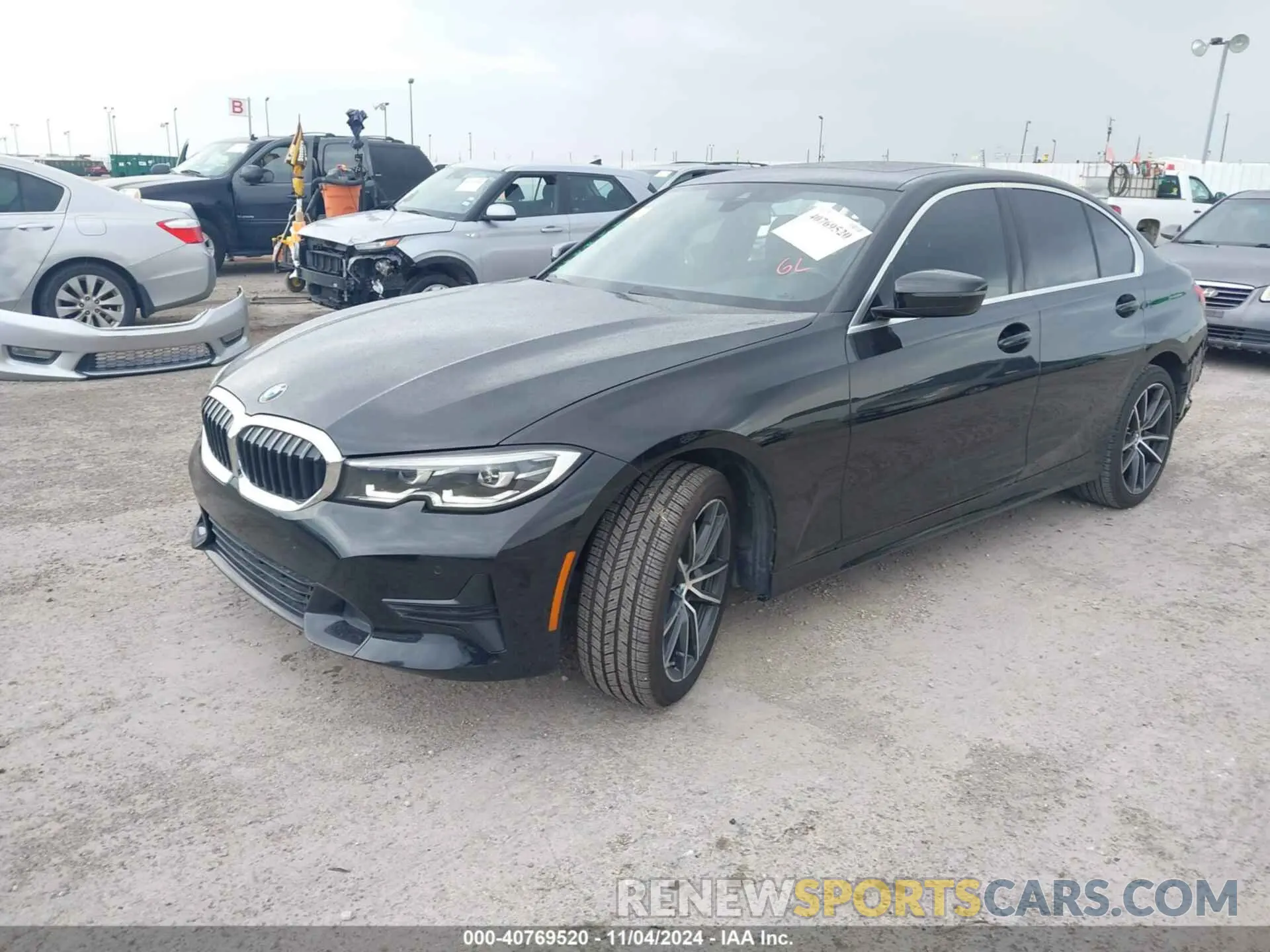 2 Photograph of a damaged car WBA5R7C02LFH39694 BMW 330I 2020