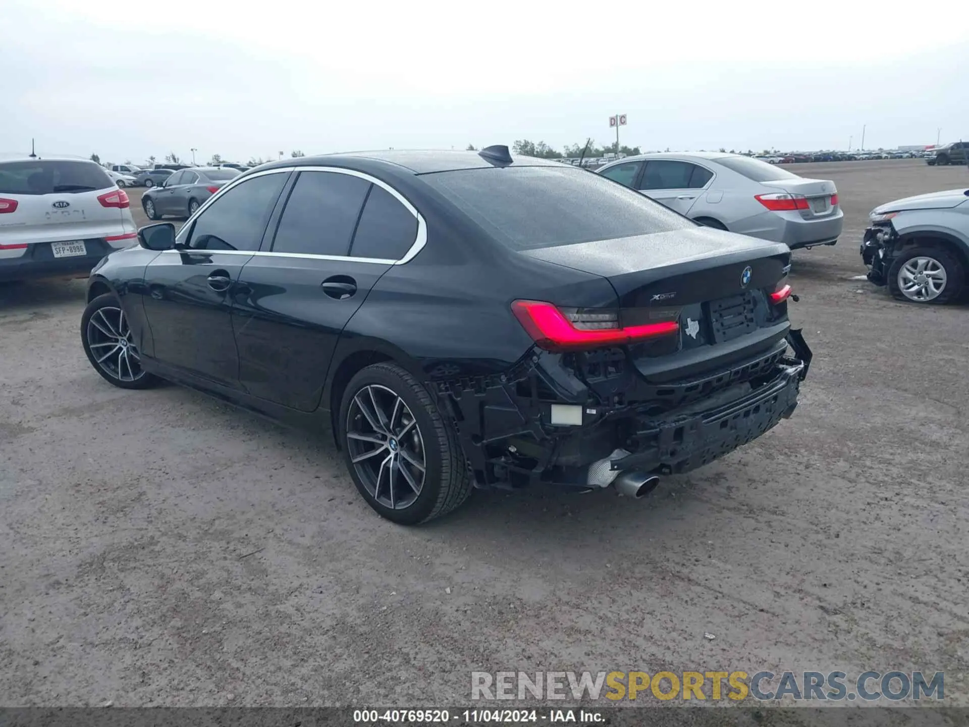 3 Photograph of a damaged car WBA5R7C02LFH39694 BMW 330I 2020