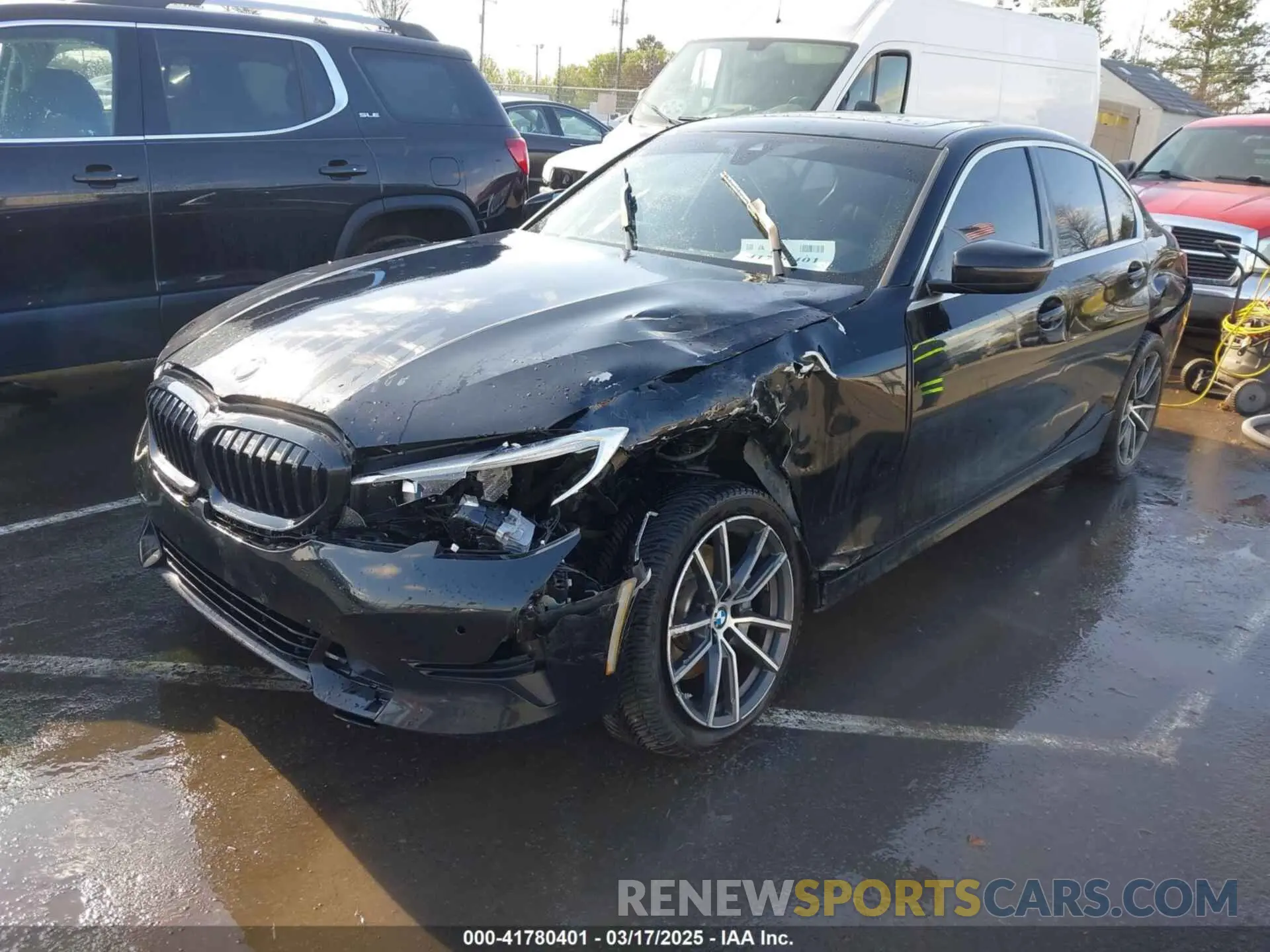2 Фотография поврежденного автомобиля WBA5R7C06LFH40038 BMW 330I 2020