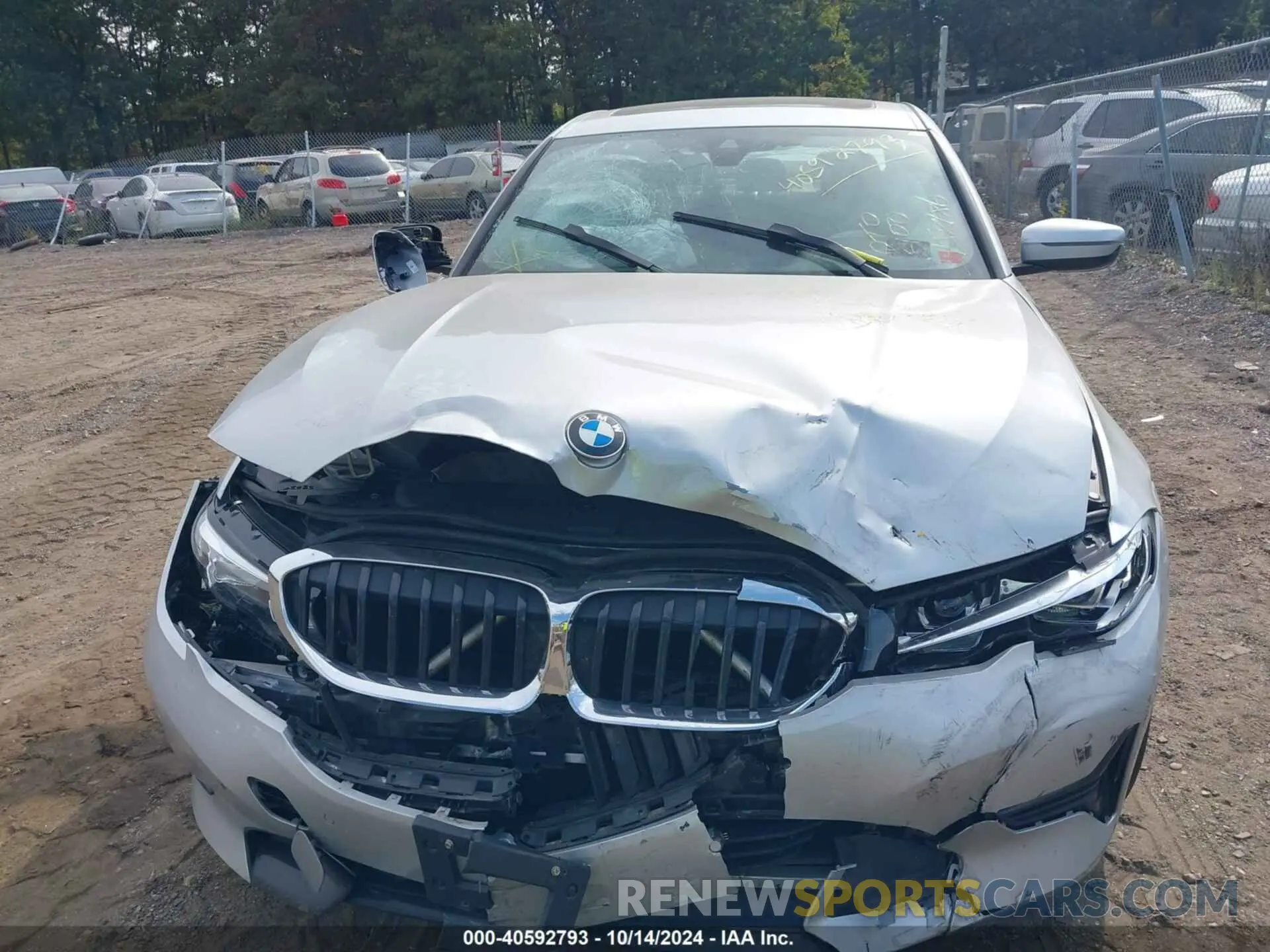 11 Photograph of a damaged car WBA5R7C09LFH53785 BMW 330I 2020