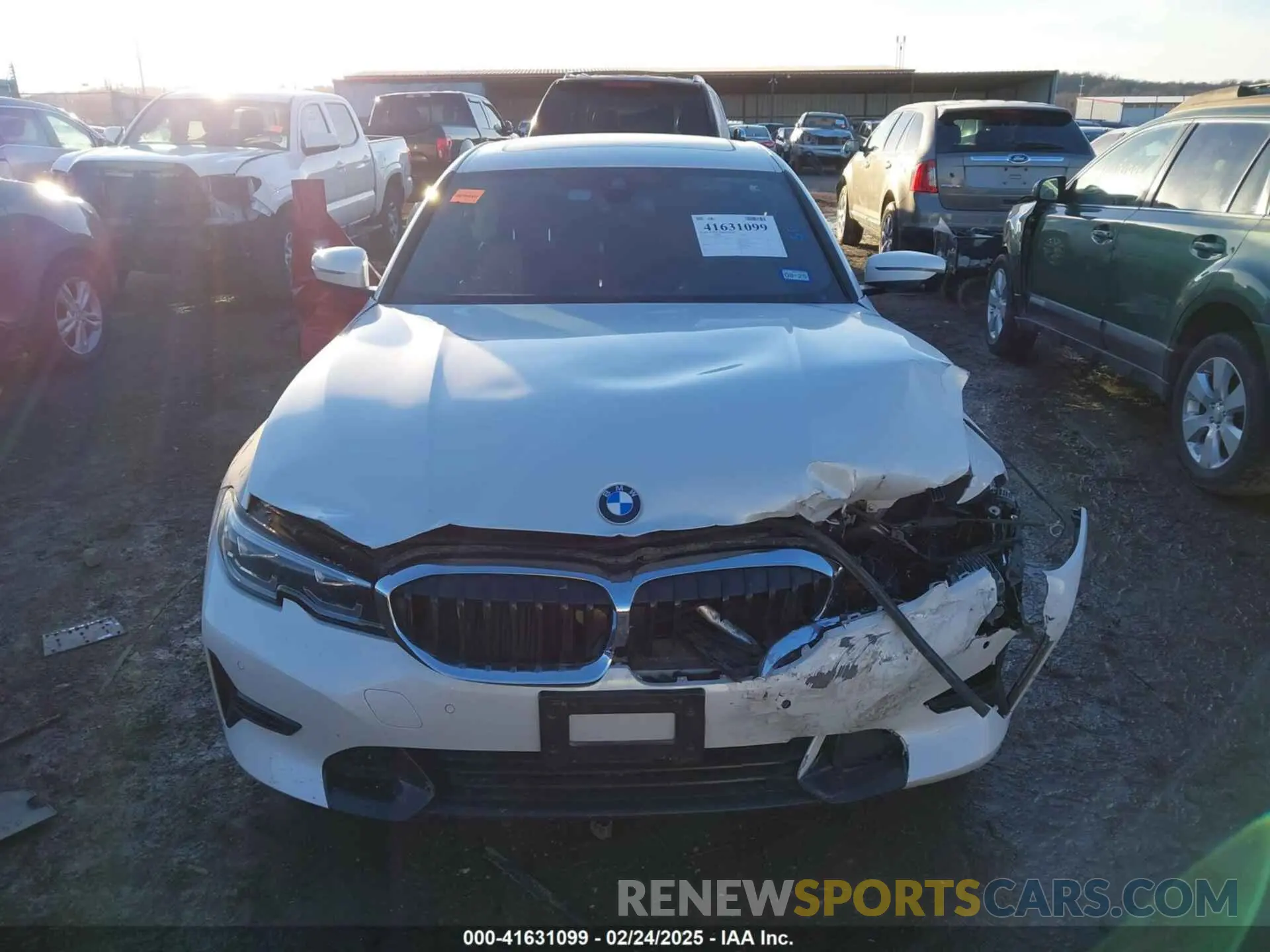 12 Photograph of a damaged car 3MW5R1J04M8B97067 BMW 330I 2021