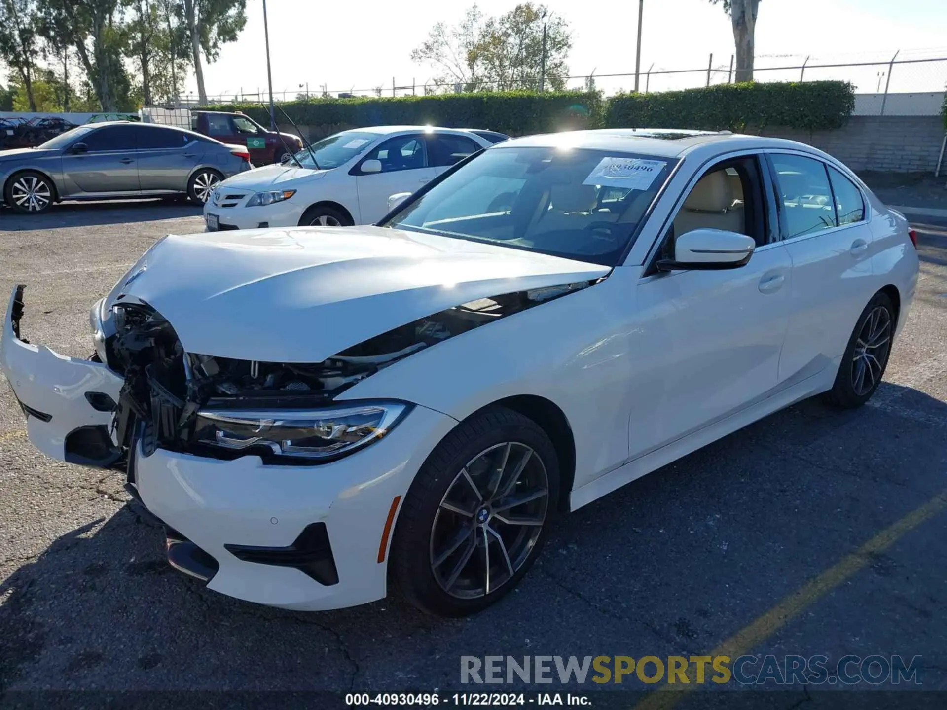 2 Фотография поврежденного автомобиля 3MW5R1J05M8B87468 BMW 330I 2021