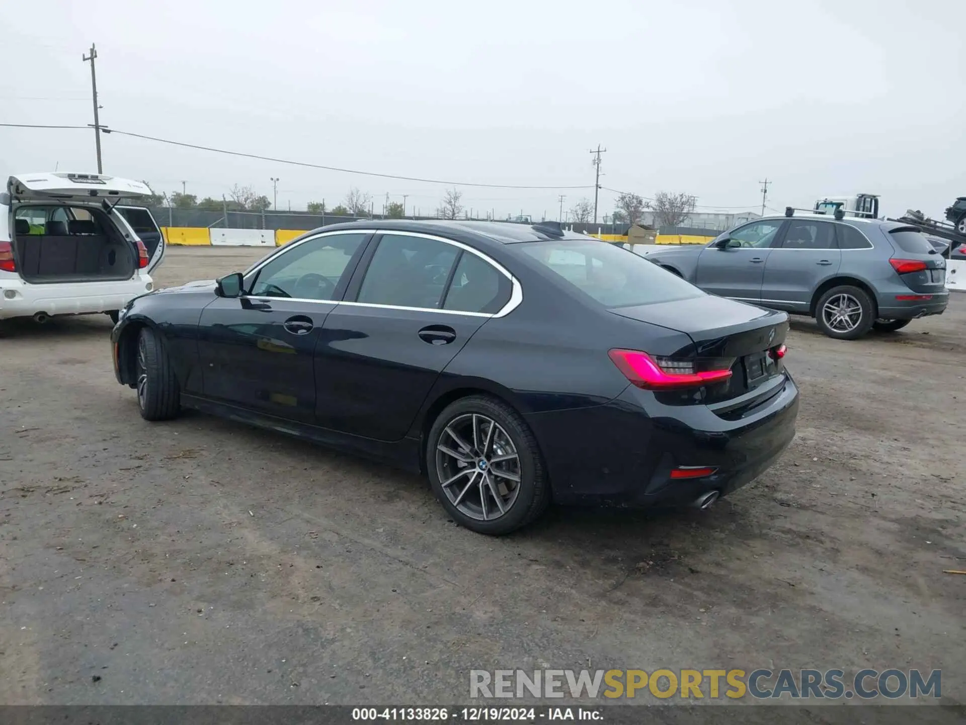 3 Фотография поврежденного автомобиля 3MW5R1J07M8B53581 BMW 330I 2021