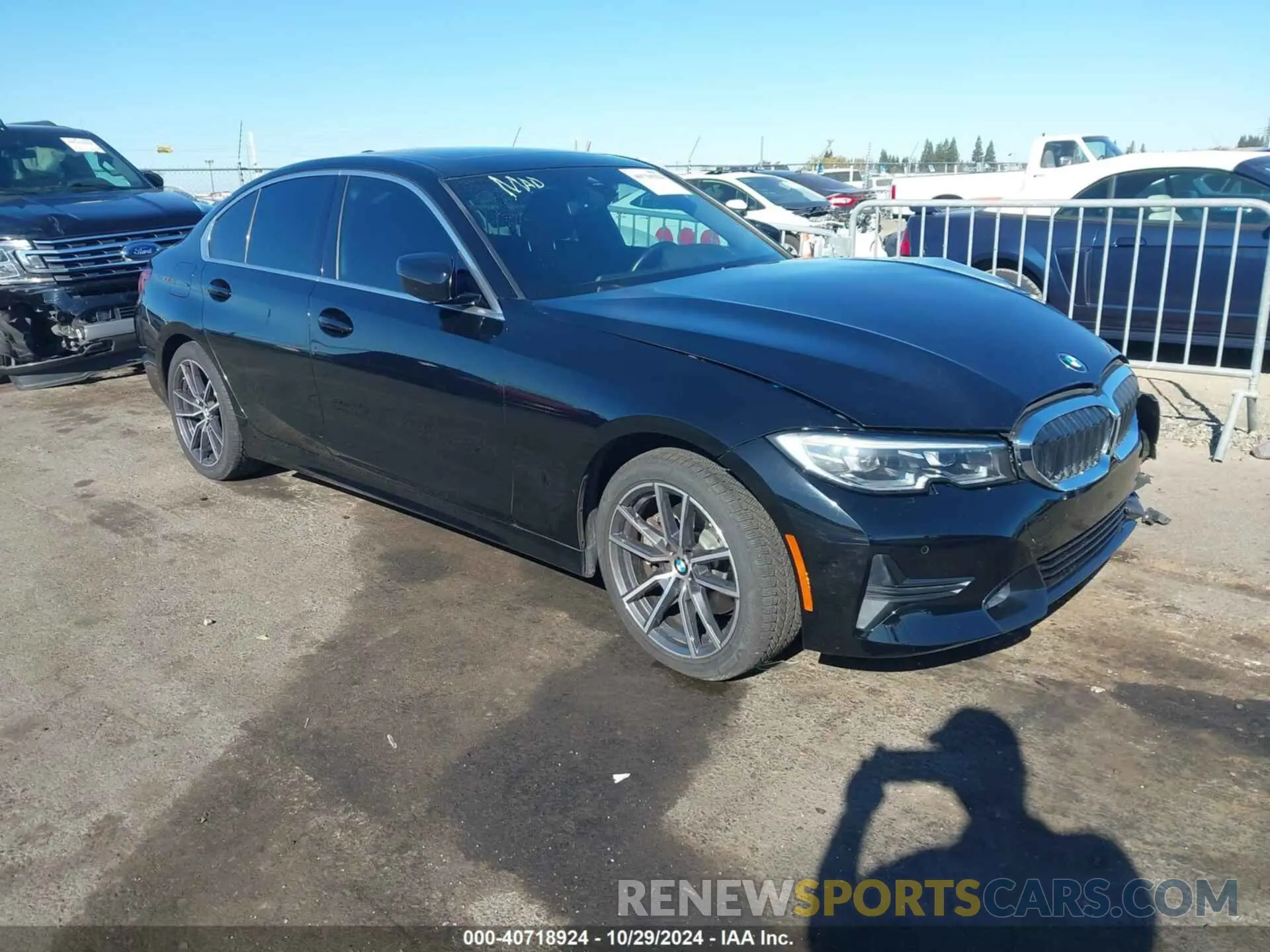 1 Фотография поврежденного автомобиля 3MW5R1J07M8B89769 BMW 330I 2021