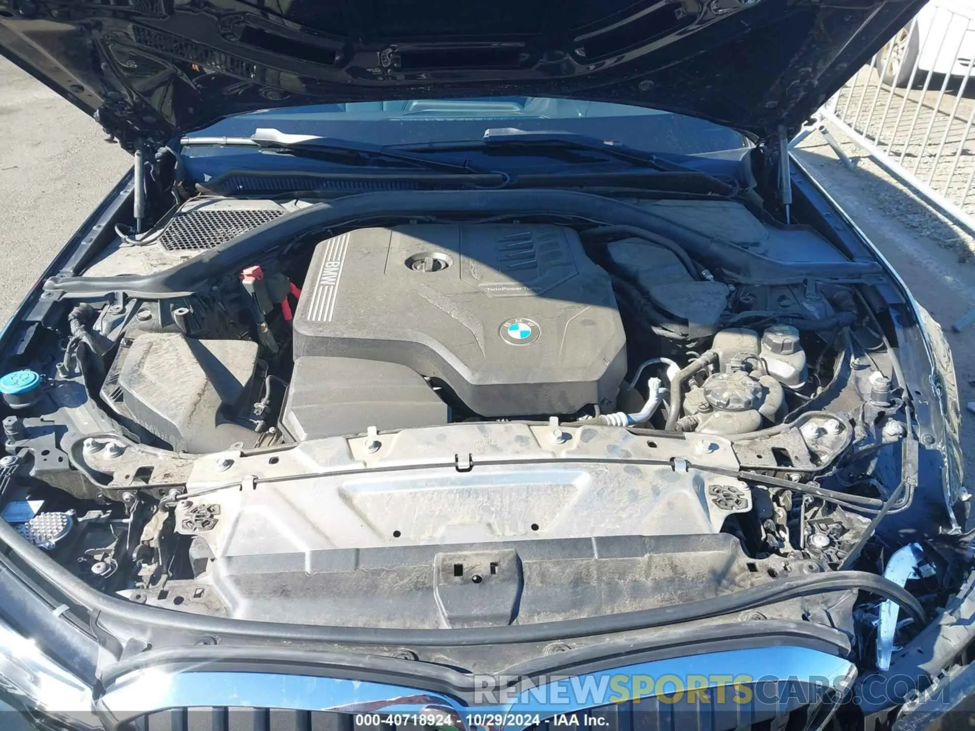 10 Фотография поврежденного автомобиля 3MW5R1J07M8B89769 BMW 330I 2021