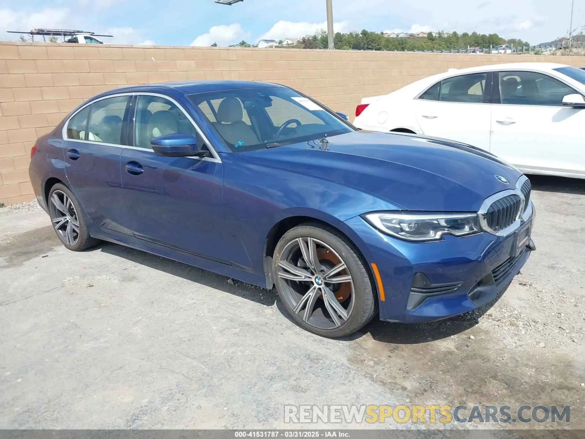 1 Фотография поврежденного автомобиля 3MW5R1J08M8B68283 BMW 330I 2021