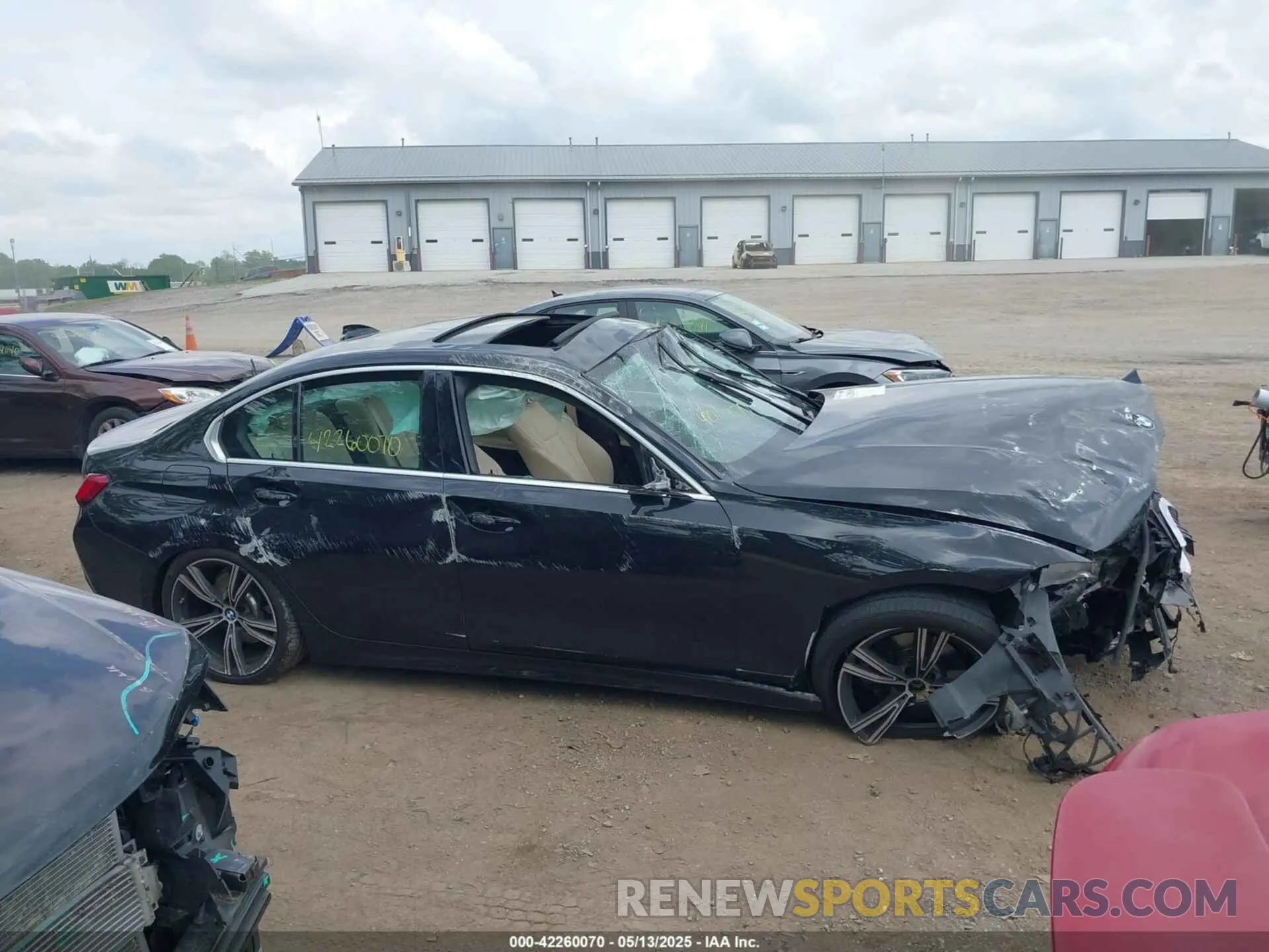 13 Фотография поврежденного автомобиля 3MW5R7J00M8B79538 BMW 330I 2021