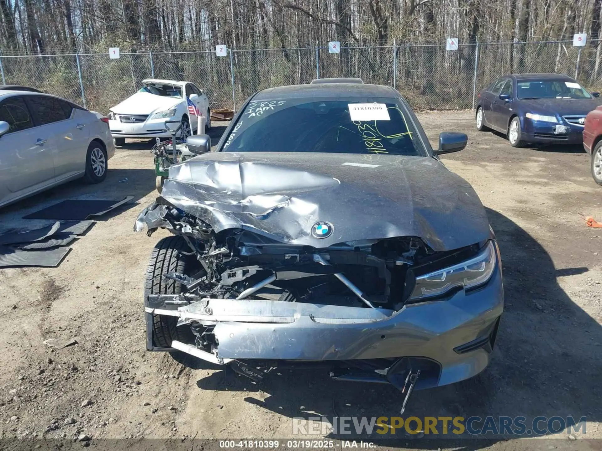 12 Фотография поврежденного автомобиля 3MW5R7J00M8B97750 BMW 330I 2021