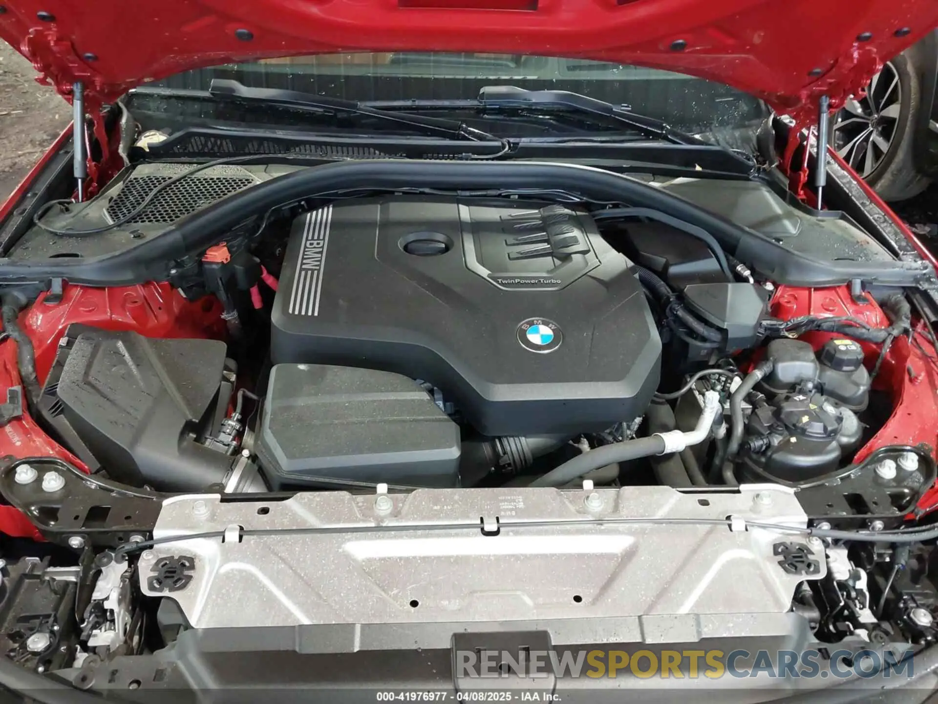 10 Фотография поврежденного автомобиля 3MW5R7J01M8C03295 BMW 330I 2021