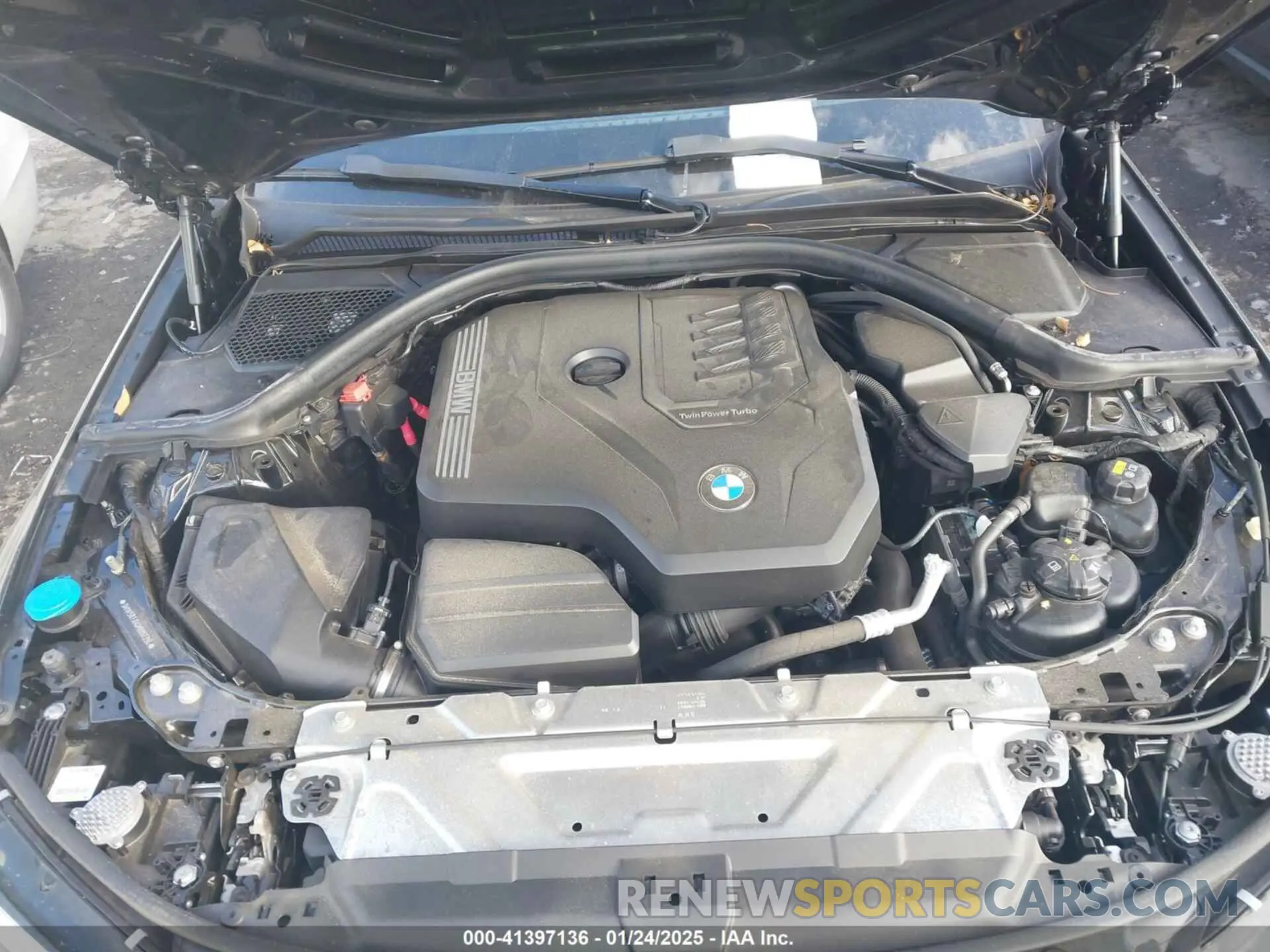 10 Photograph of a damaged car 3MW5R7J04M8B97394 BMW 330I 2021
