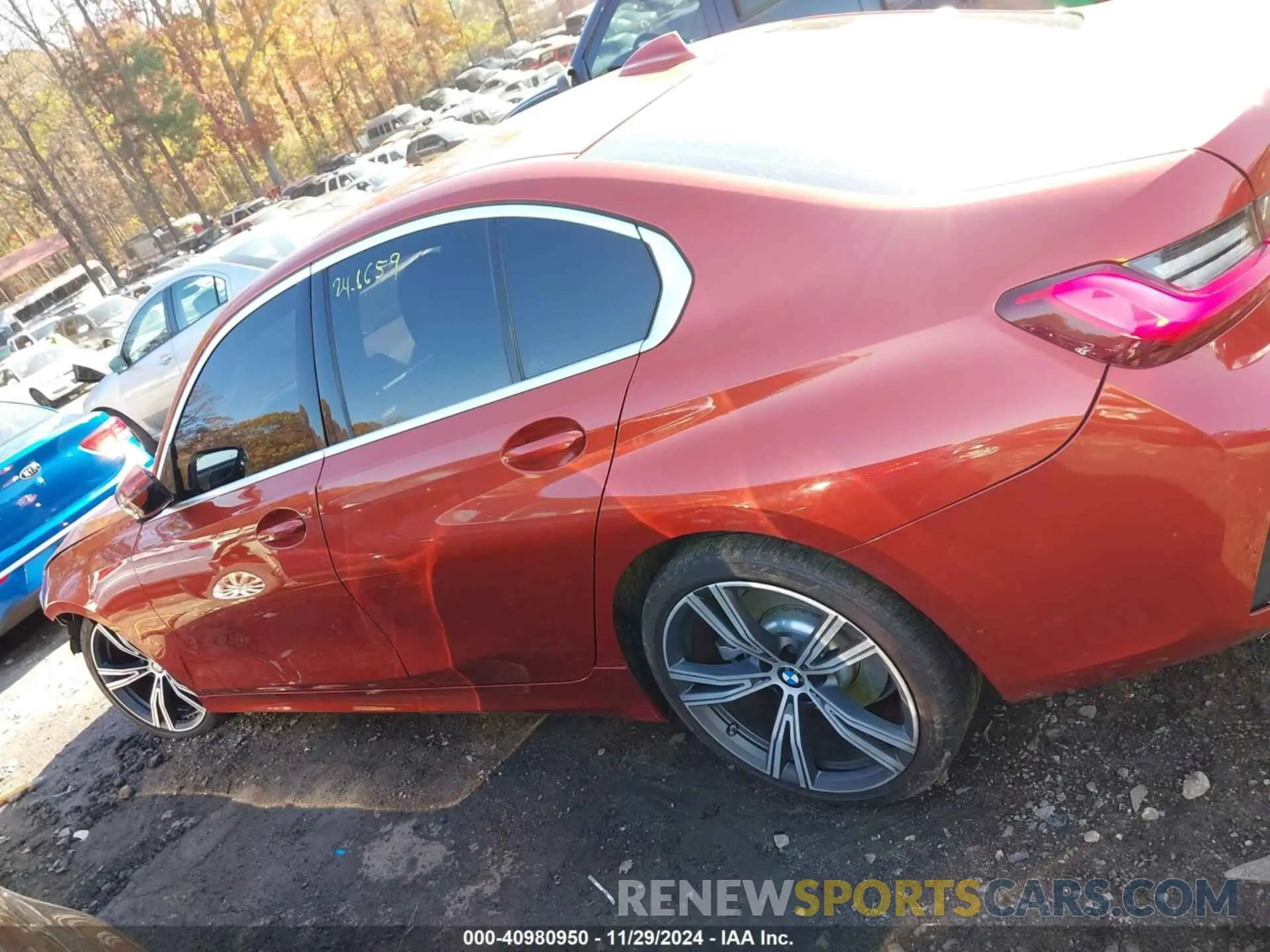 14 Фотография поврежденного автомобиля 3MW5R7J06M8B48407 BMW 330I 2021